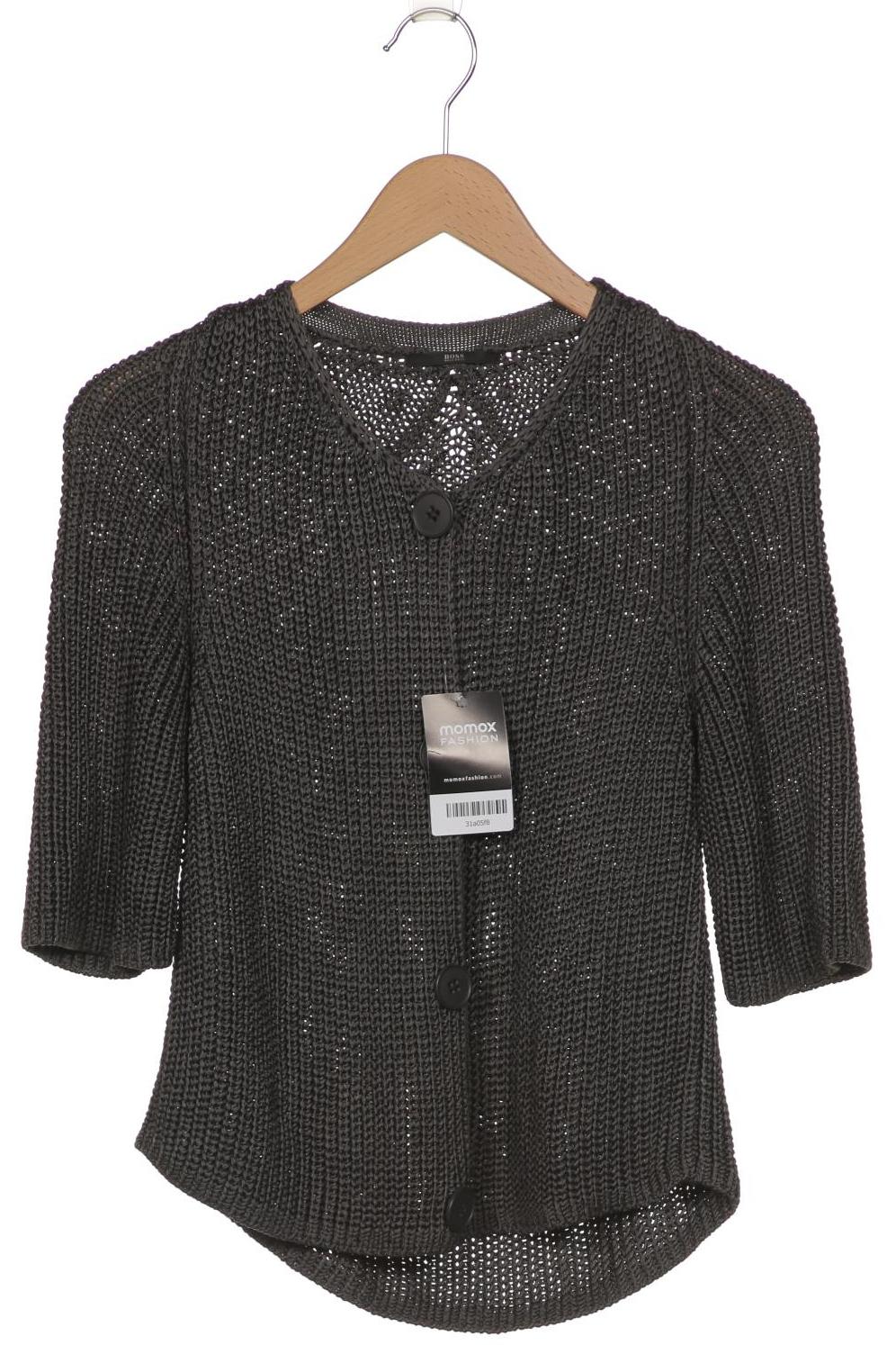 

Boss by Hugo Boss Damen Strickjacke, grau, Gr. 42