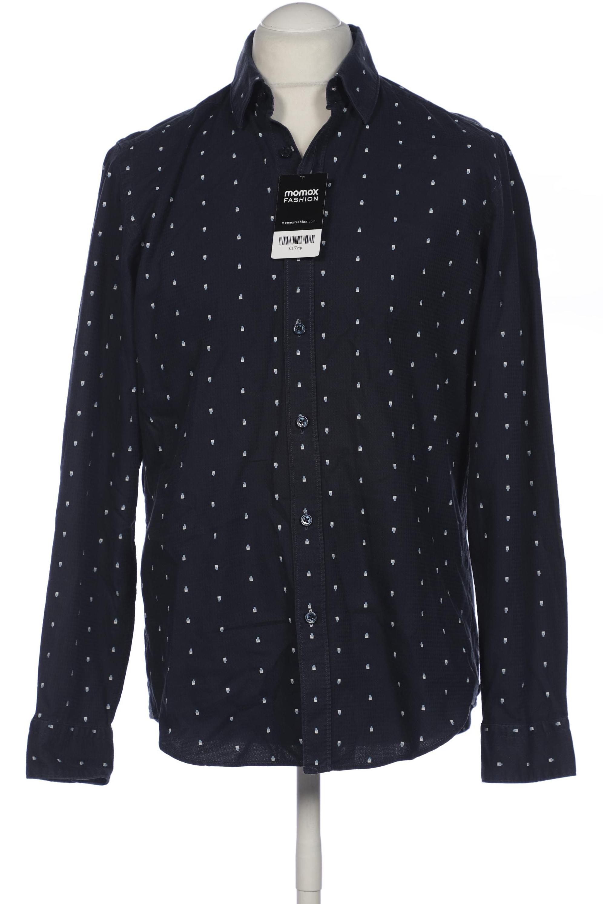 

Boss by Hugo Boss Herren Hemd, marineblau, Gr. 48