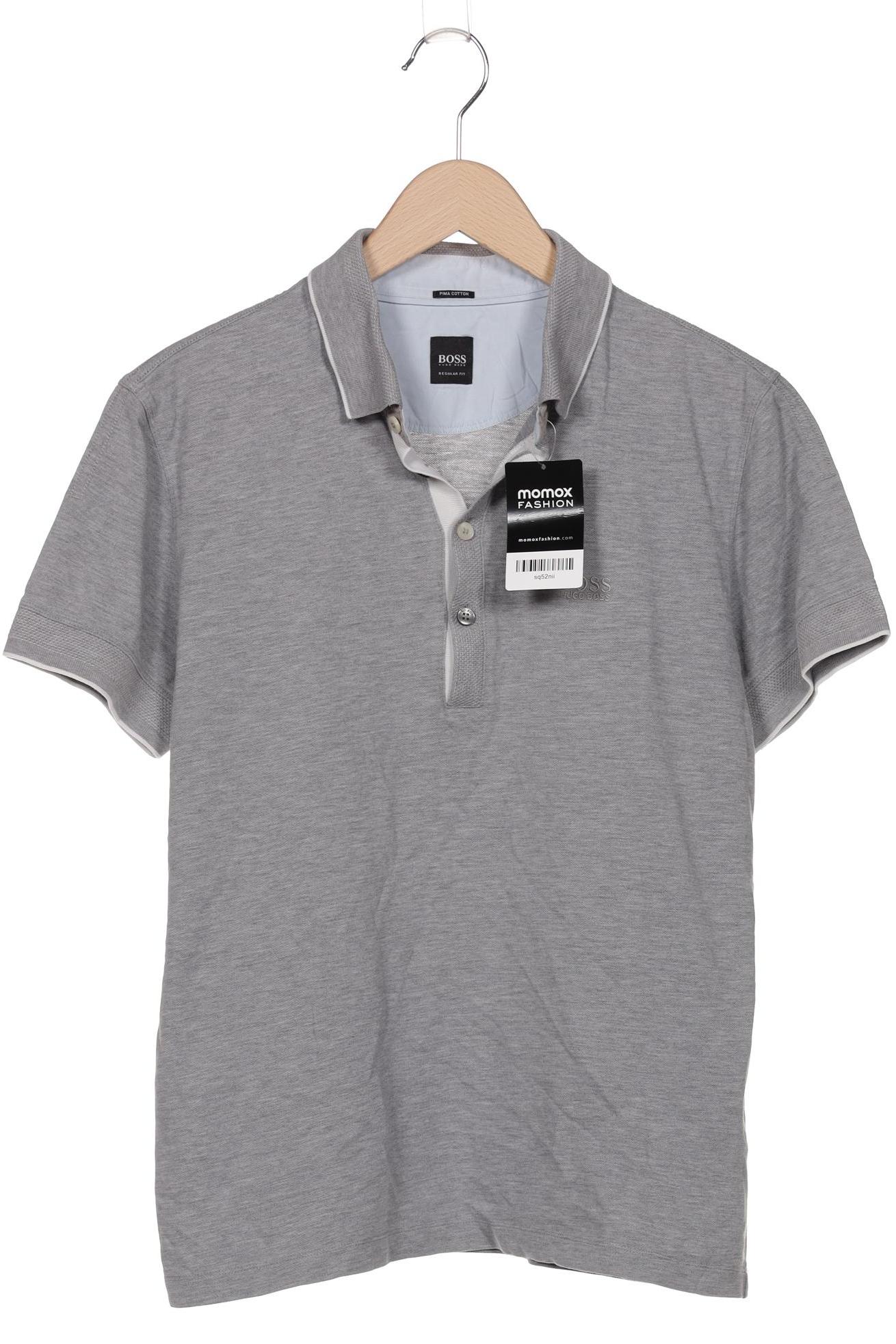 

Boss by Hugo Boss Herren Poloshirt, grau, Gr. 48