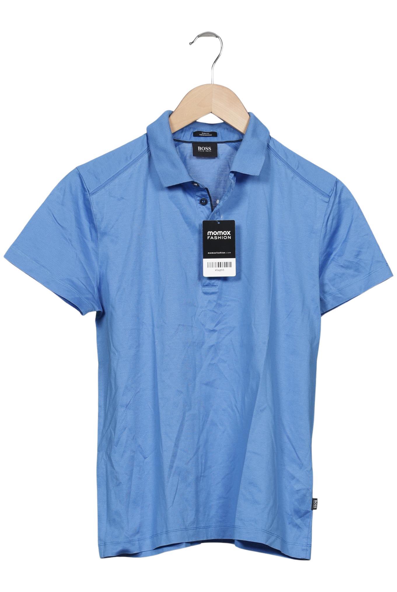 

Boss by Hugo Boss Herren Poloshirt, blau, Gr. 48