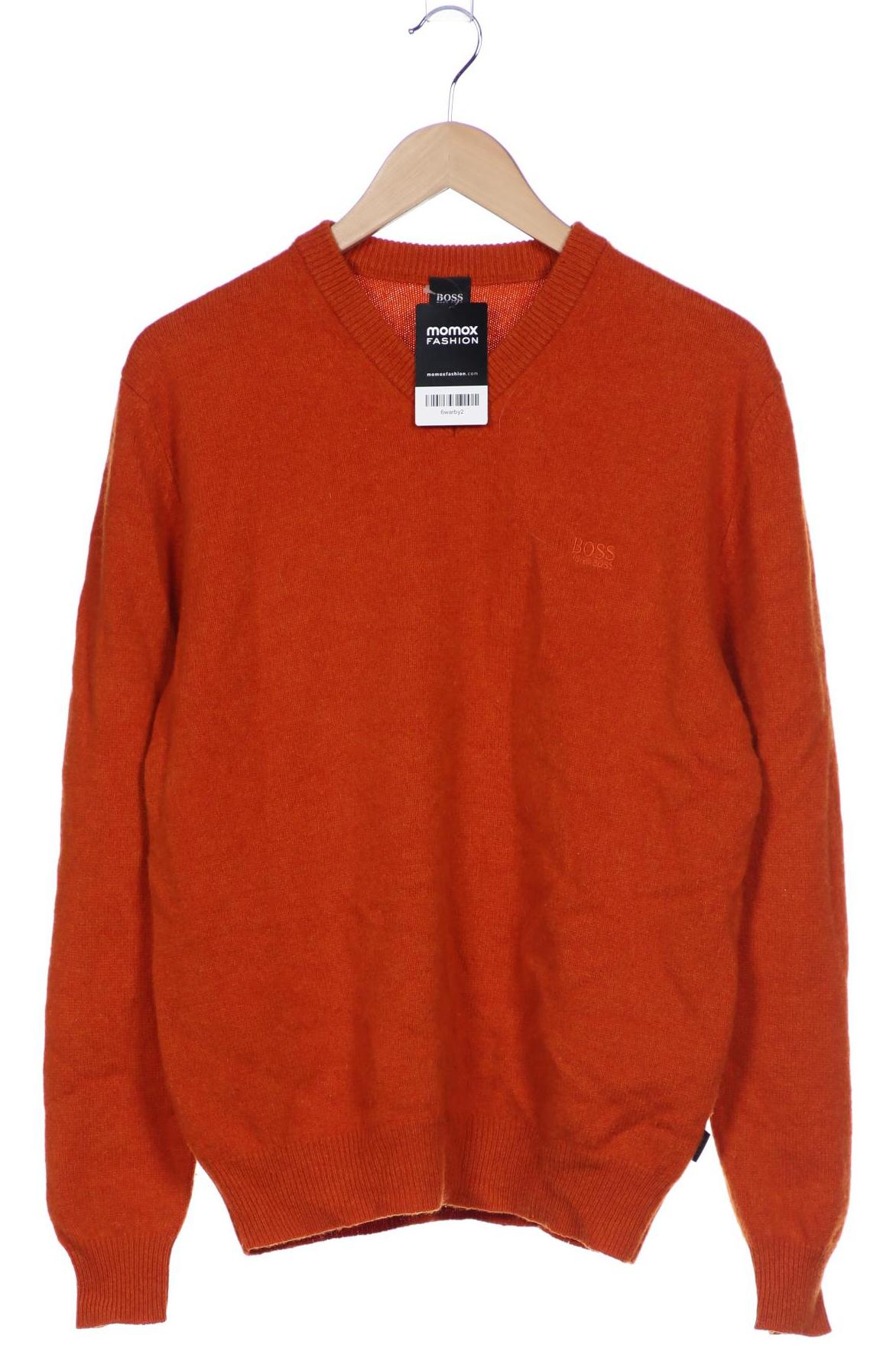 

Boss by Hugo Boss Herren Pullover, orange, Gr. 52