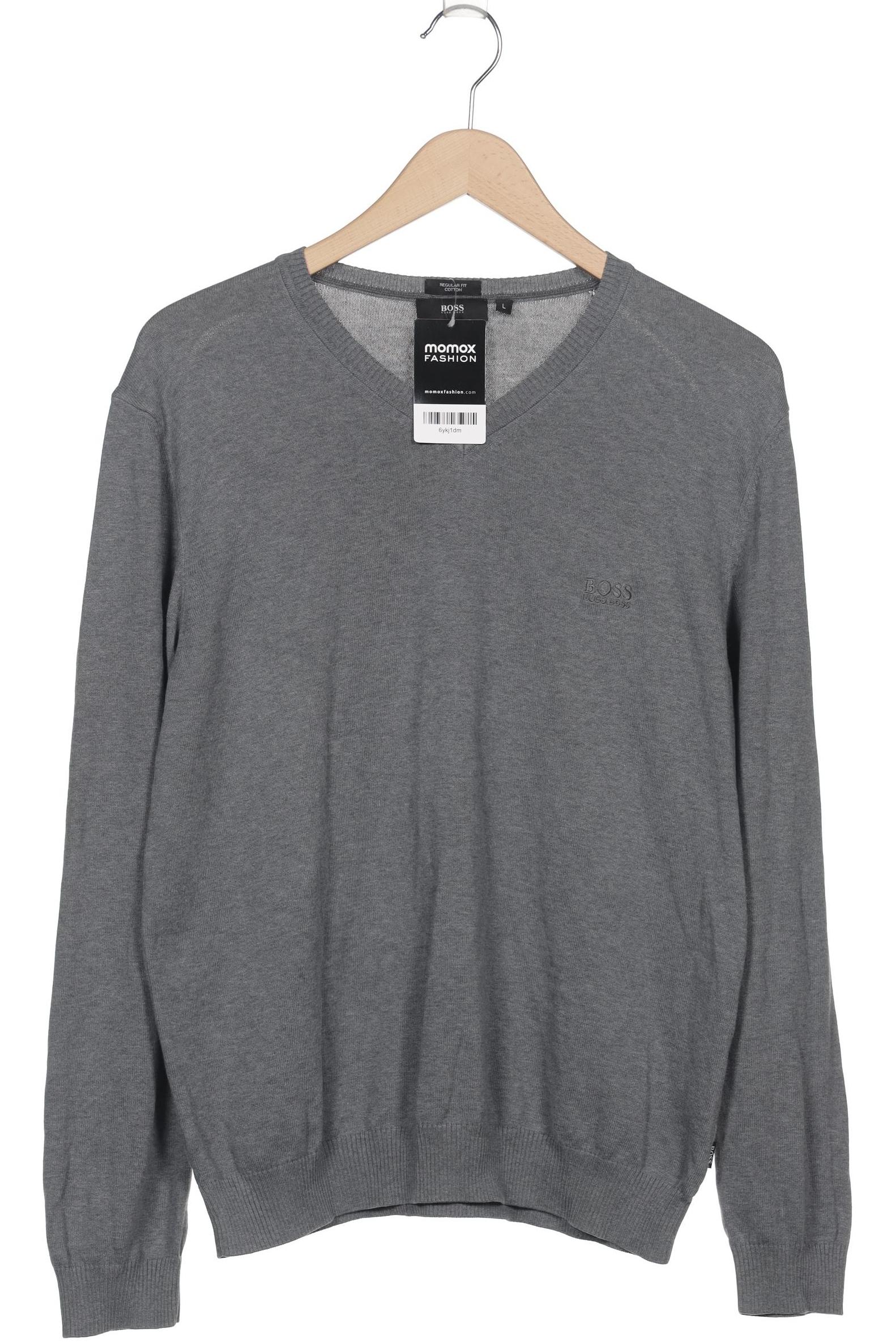 

Boss by Hugo Boss Herren Pullover, grau, Gr. 52