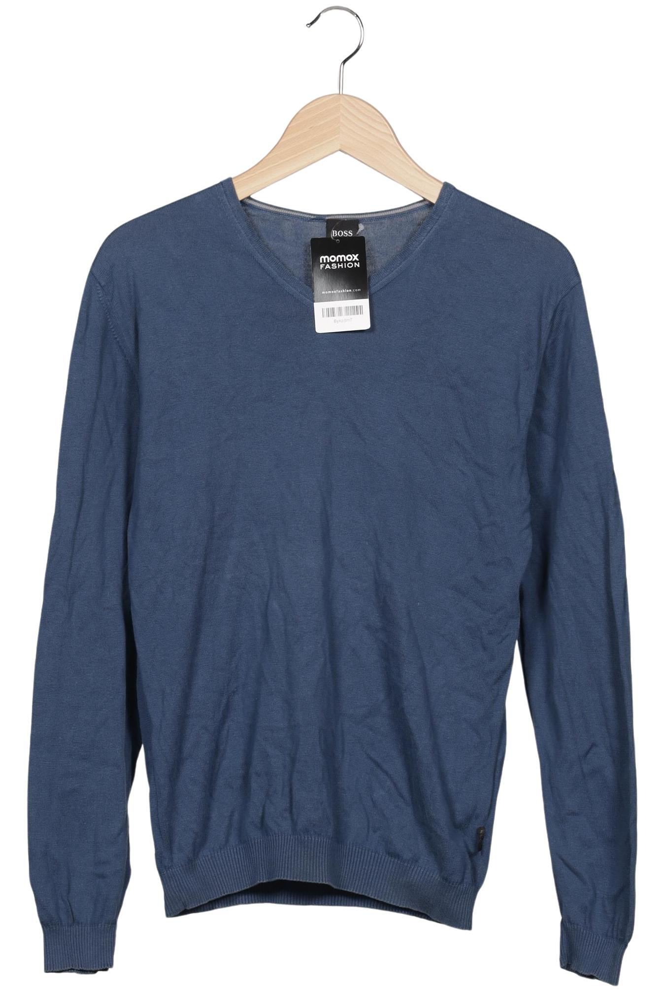 

Boss by Hugo Boss Herren Pullover, blau, Gr. 46