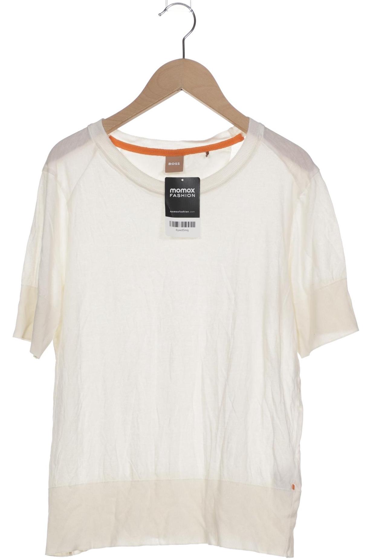 

Boss by Hugo Boss Damen T-Shirt, cremeweiß, Gr. 42