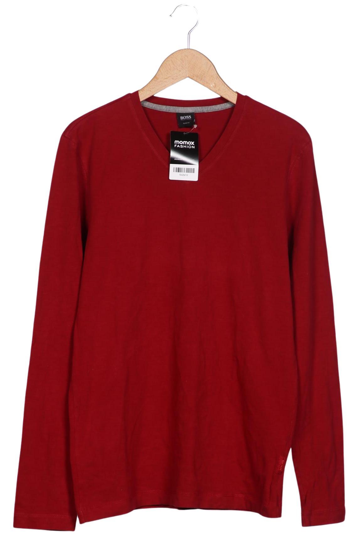 

Boss by Hugo Boss Herren Langarmshirt, rot, Gr. 52