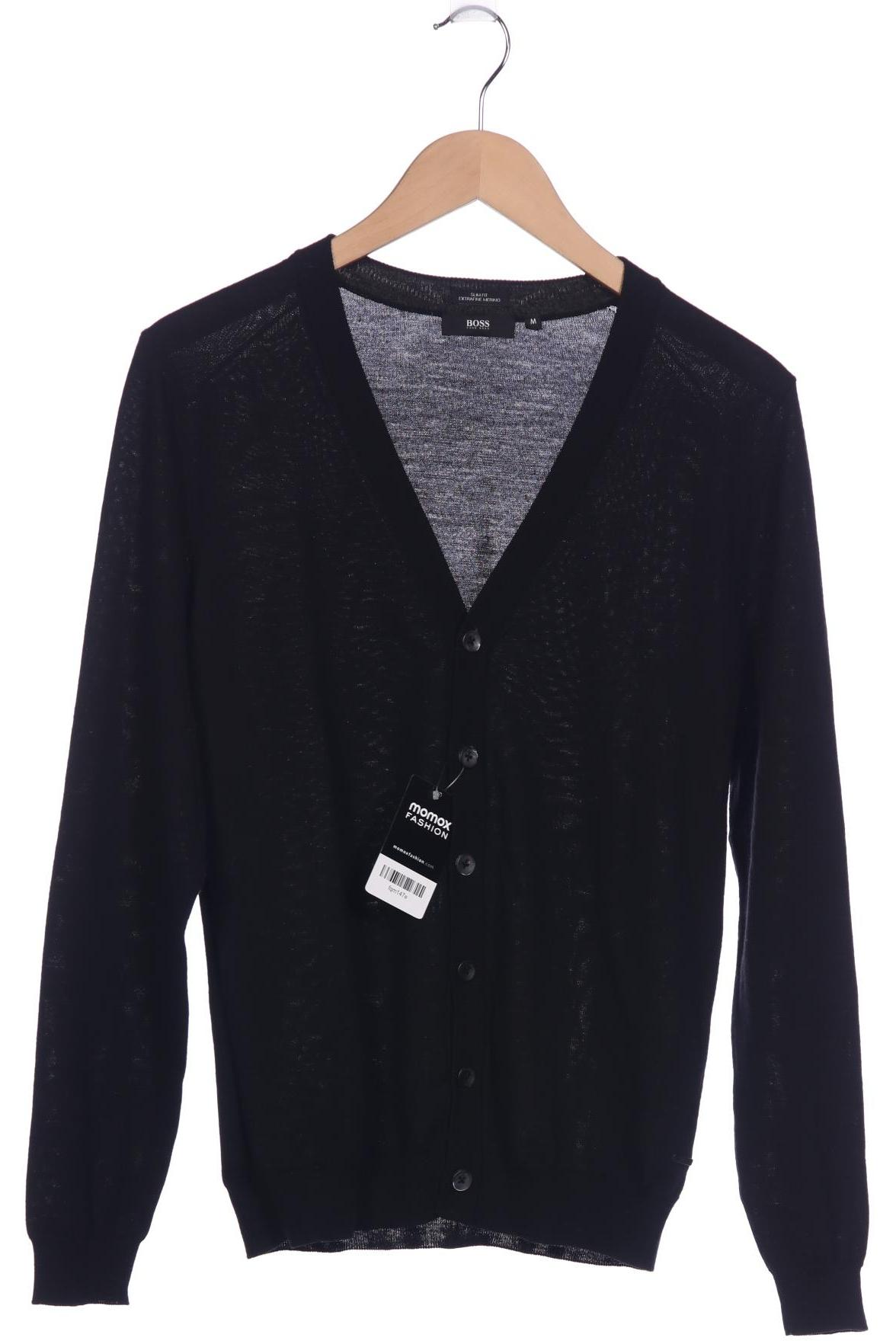 

Boss by Hugo Boss Herren Strickjacke, schwarz, Gr. 48
