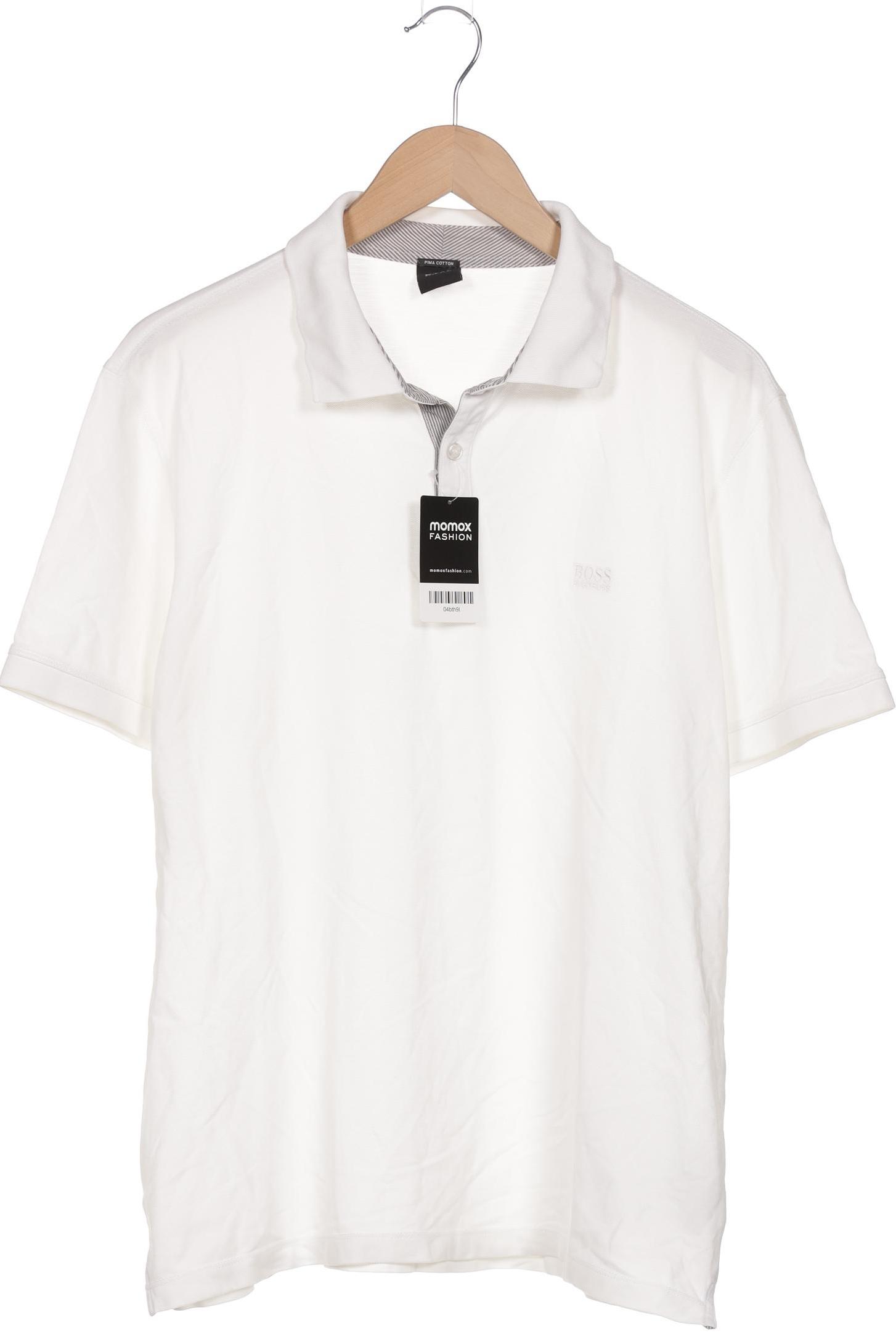 

Boss by Hugo Boss Herren Poloshirt, weiß, Gr. 54