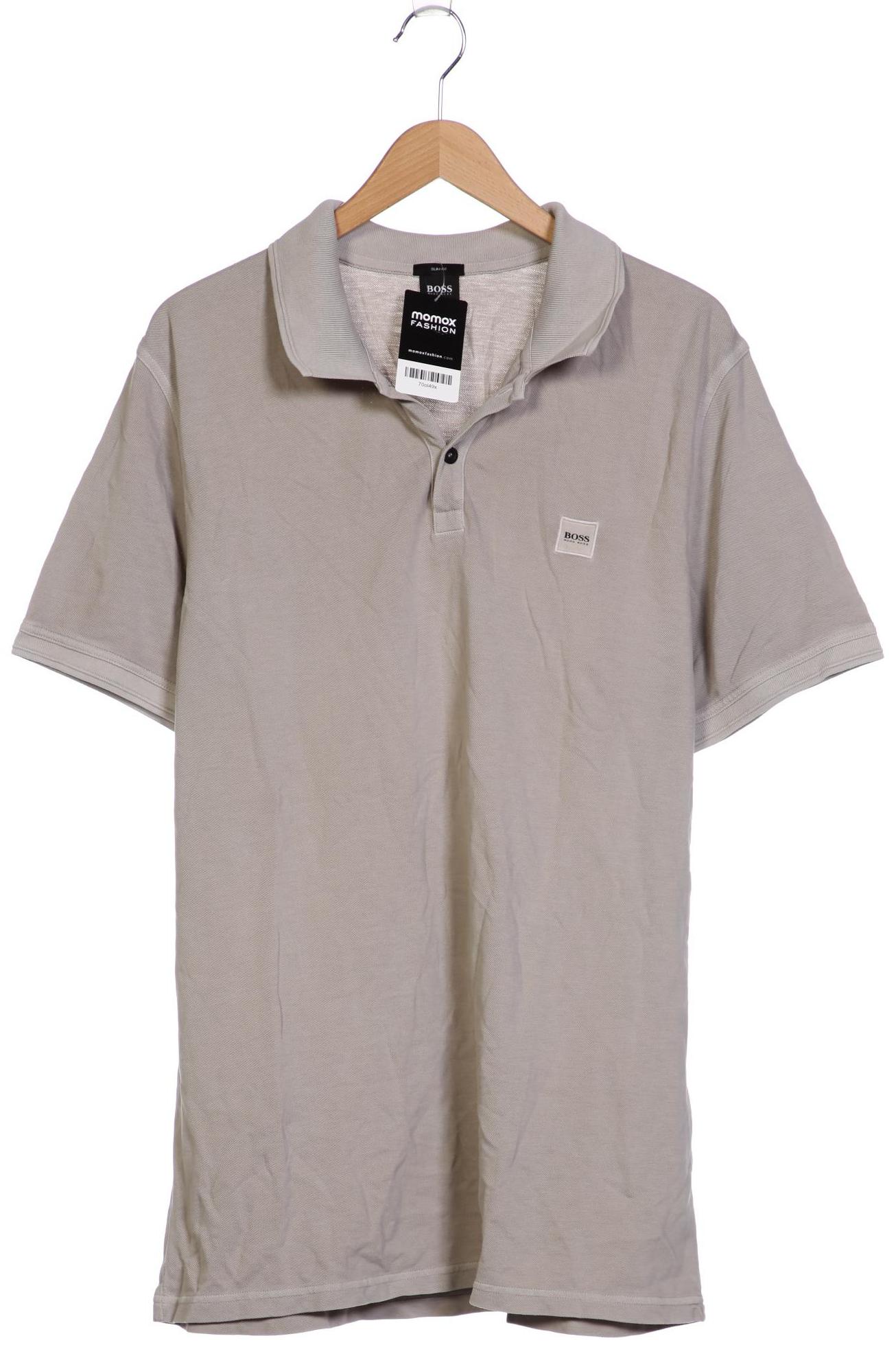 

Boss by Hugo Boss Herren Poloshirt, grau, Gr. 58