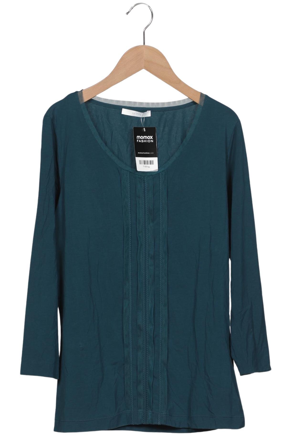 

Boss by Hugo Boss Damen Langarmshirt, türkis, Gr. 38