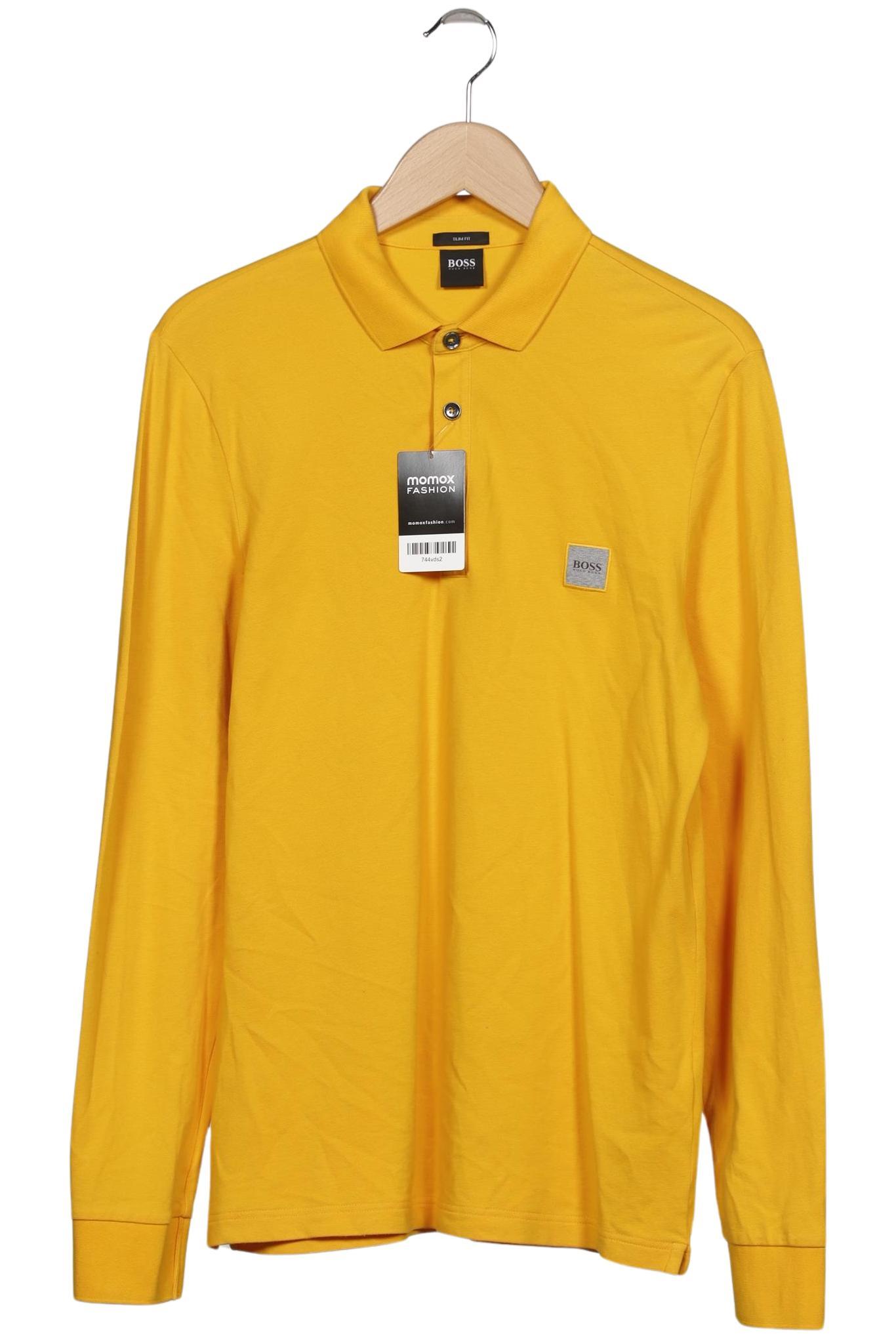 

Boss by Hugo Boss Herren Poloshirt, gelb, Gr. 48