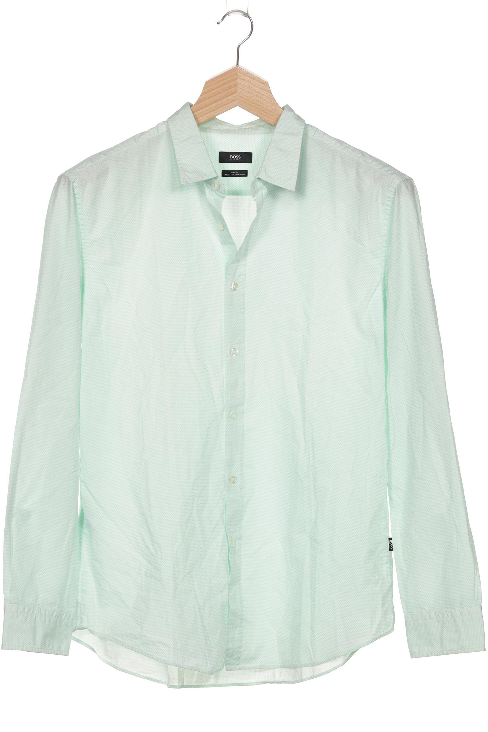 

Boss by Hugo Boss Herren Hemd, hellgrün, Gr. 56