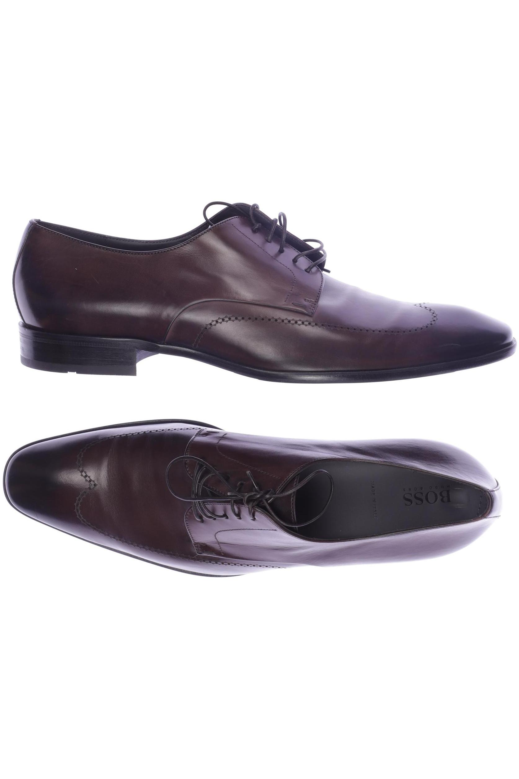 

Boss by Hugo Boss Herren Halbschuh, bordeaux, Gr. 10