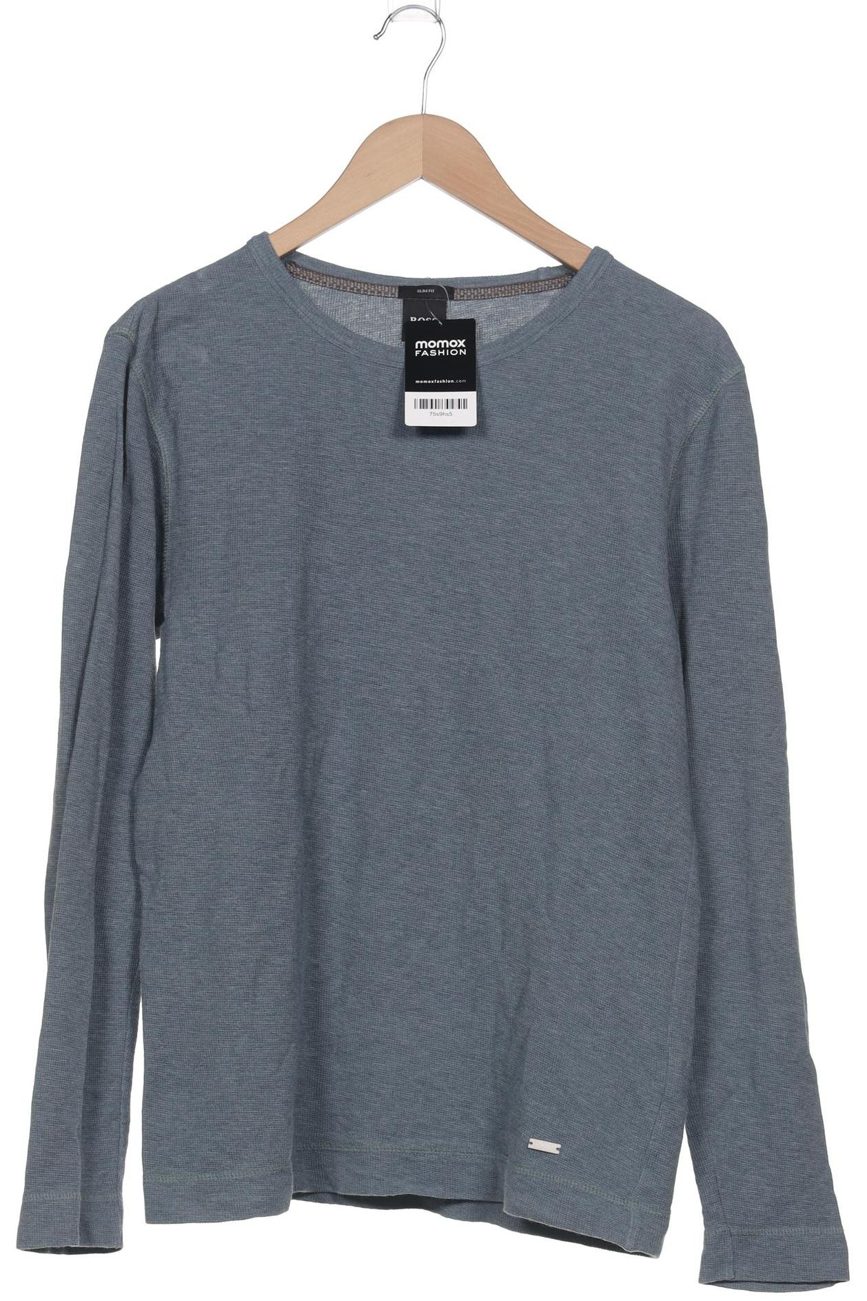 

Boss by Hugo Boss Herren Langarmshirt, marineblau, Gr. 48