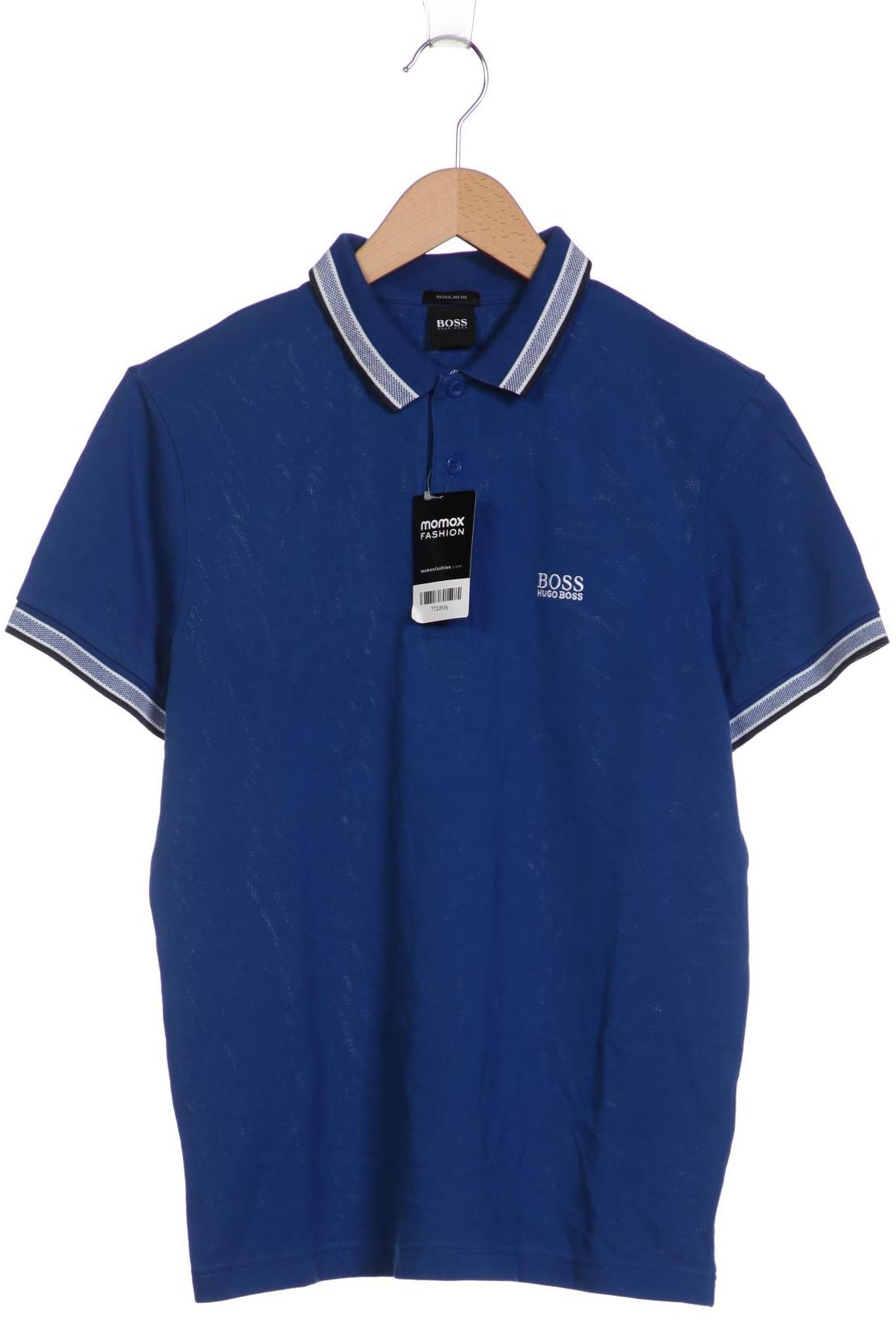 

Boss by Hugo Boss Herren Poloshirt, blau, Gr. 46