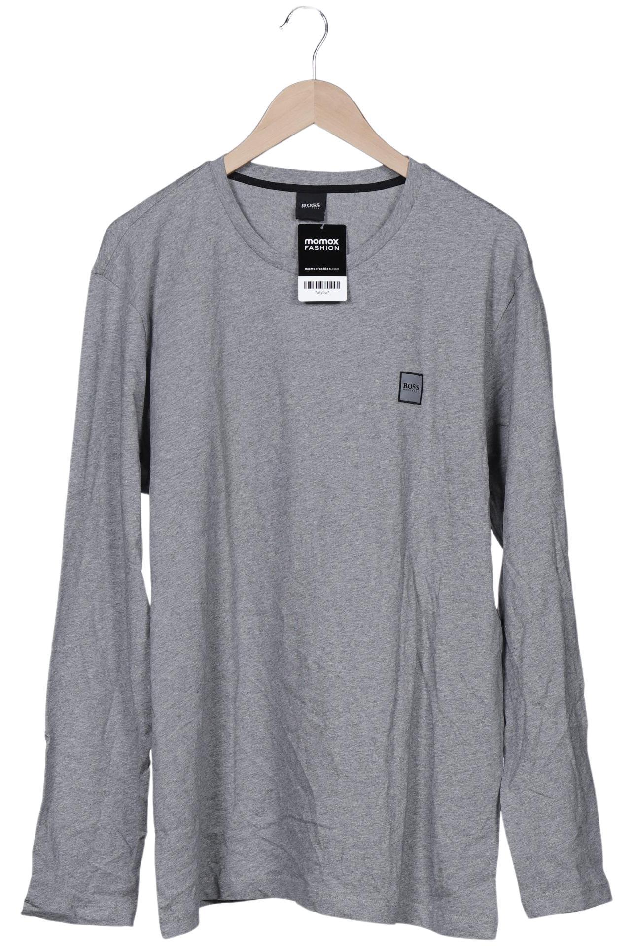 

Boss by Hugo Boss Herren Langarmshirt, grau, Gr. 56