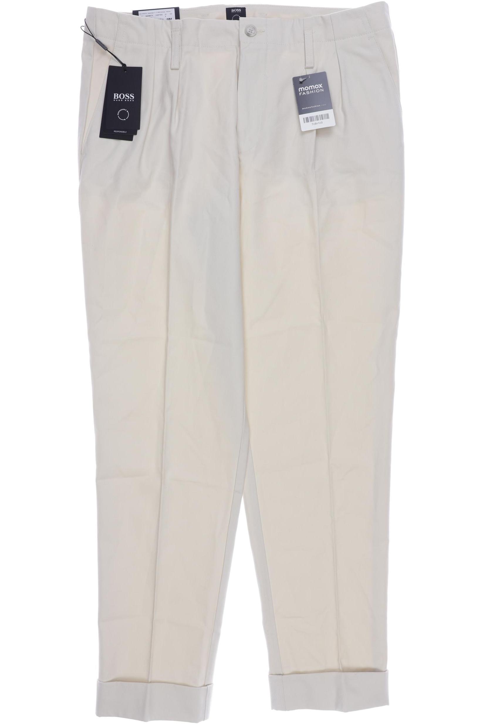 

BOSS by Hugo Boss Herren Stoffhose, cremeweiß