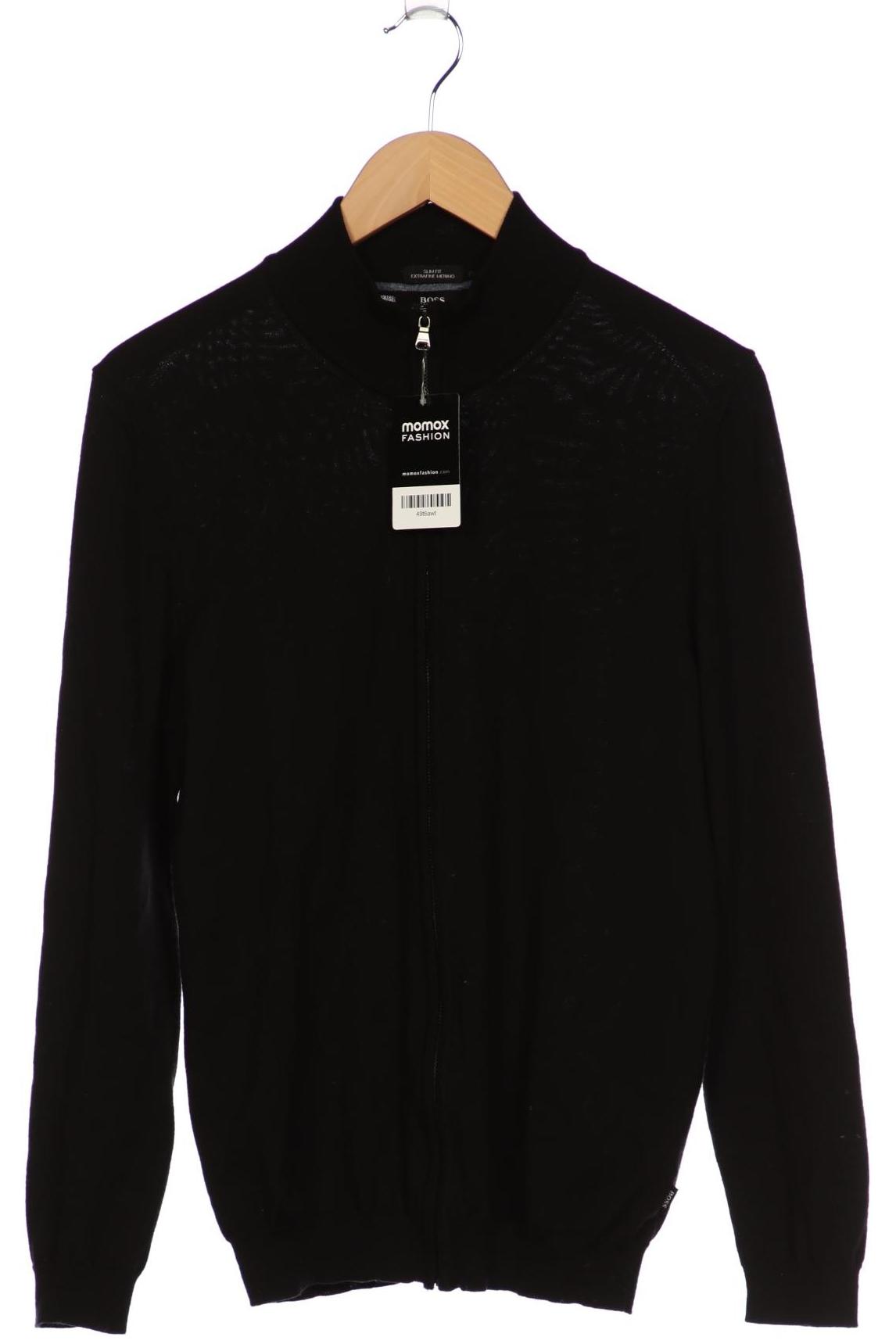 

Boss by Hugo Boss Herren Strickjacke, schwarz, Gr. 52