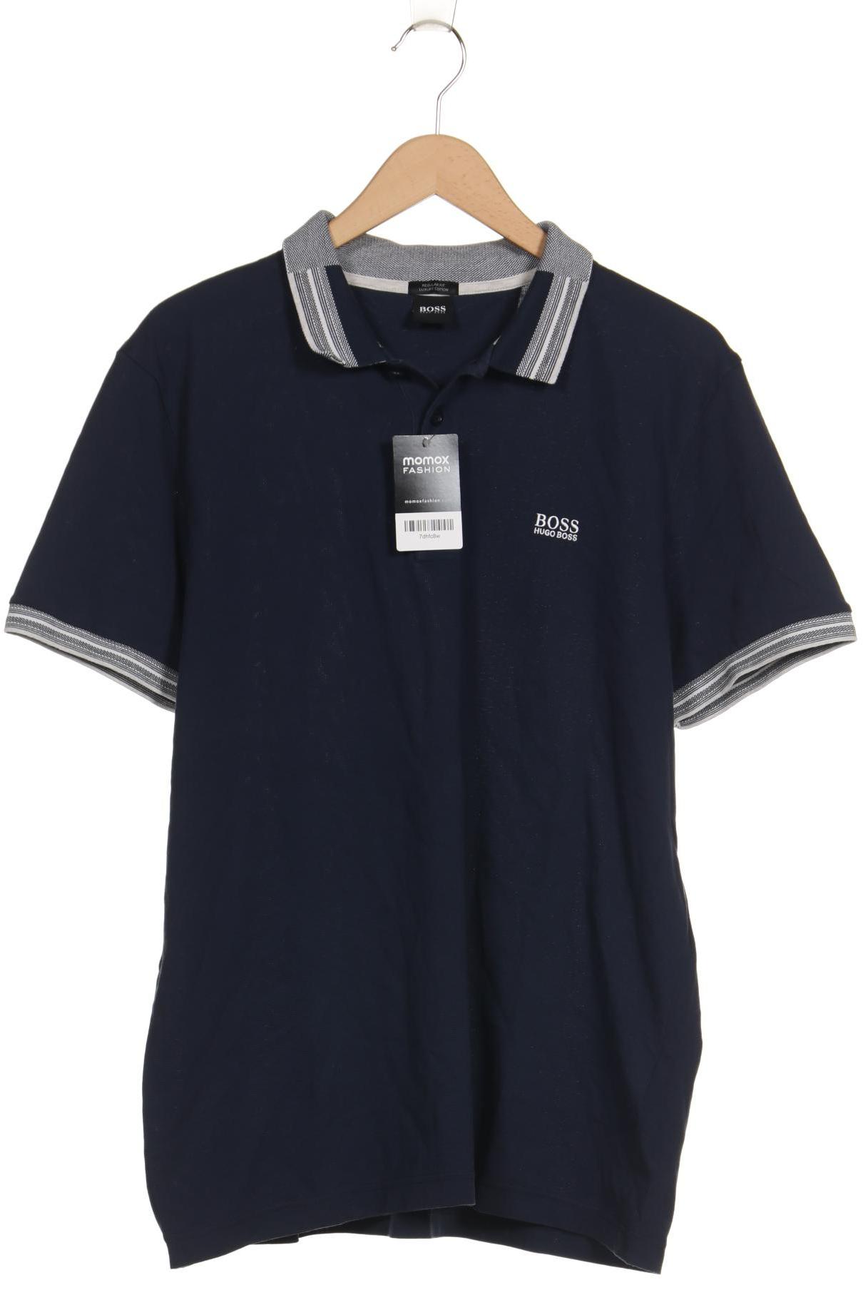 

Boss by Hugo Boss Herren Poloshirt, marineblau, Gr. 56