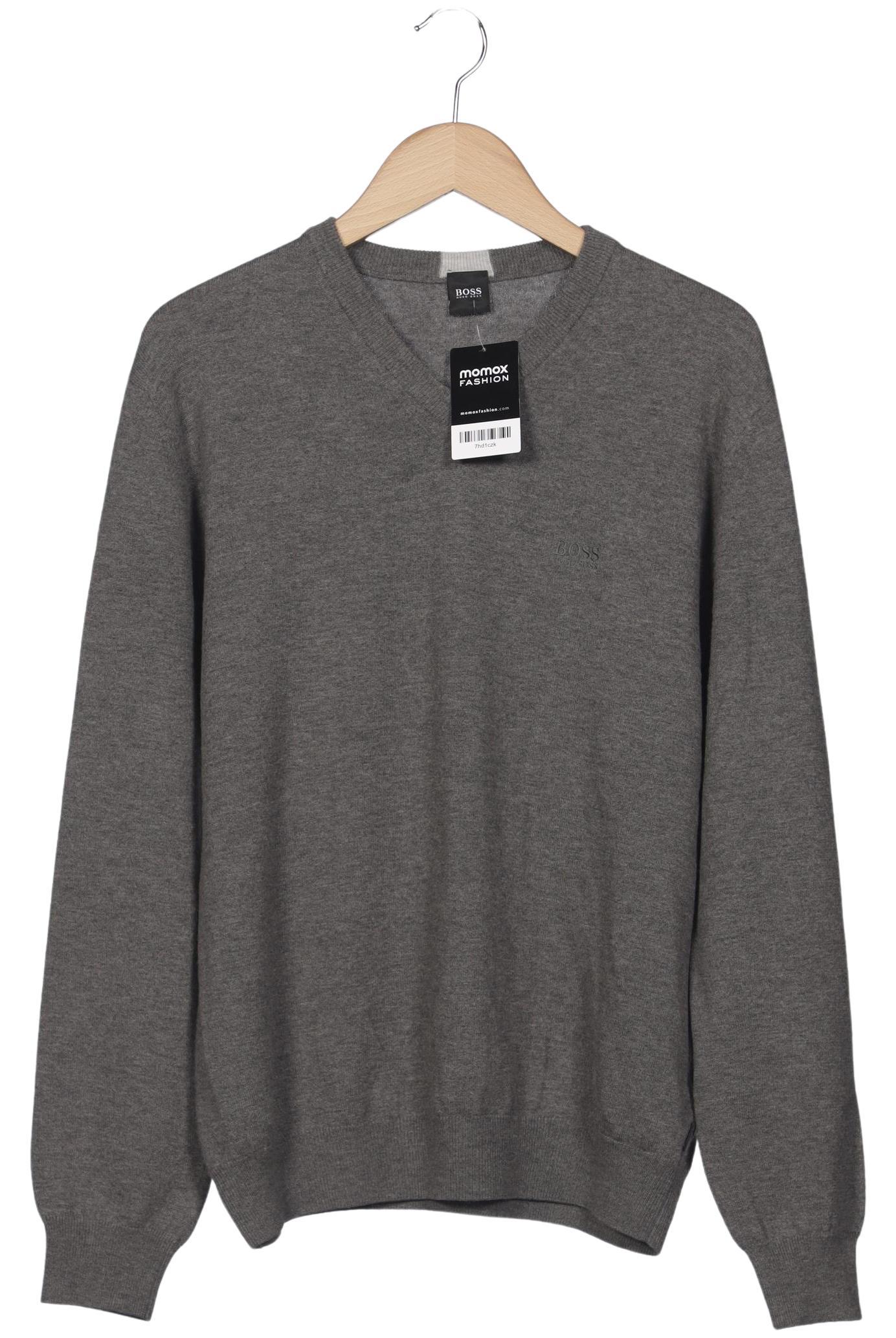

Boss by Hugo Boss Herren Pullover, grau, Gr. 52