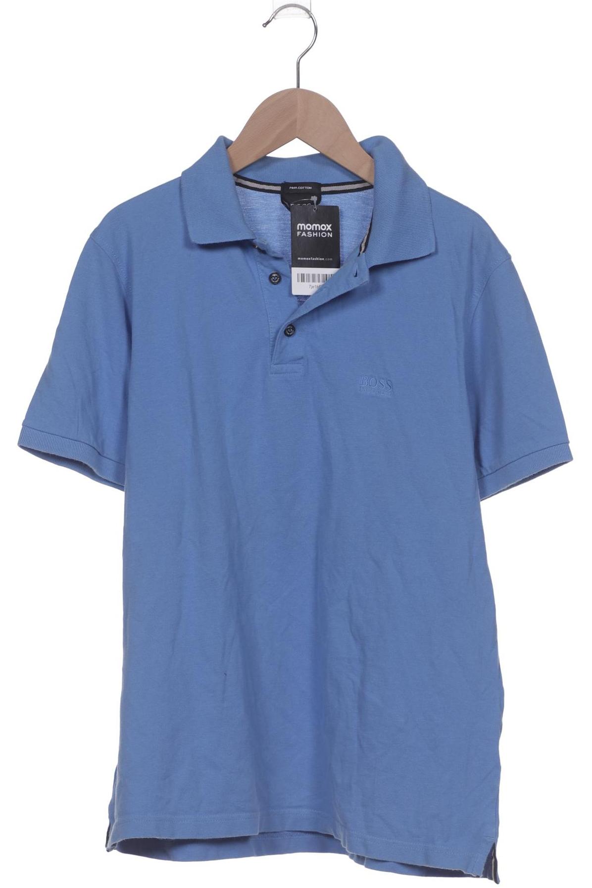 

Boss by Hugo Boss Herren Poloshirt, blau, Gr. 48