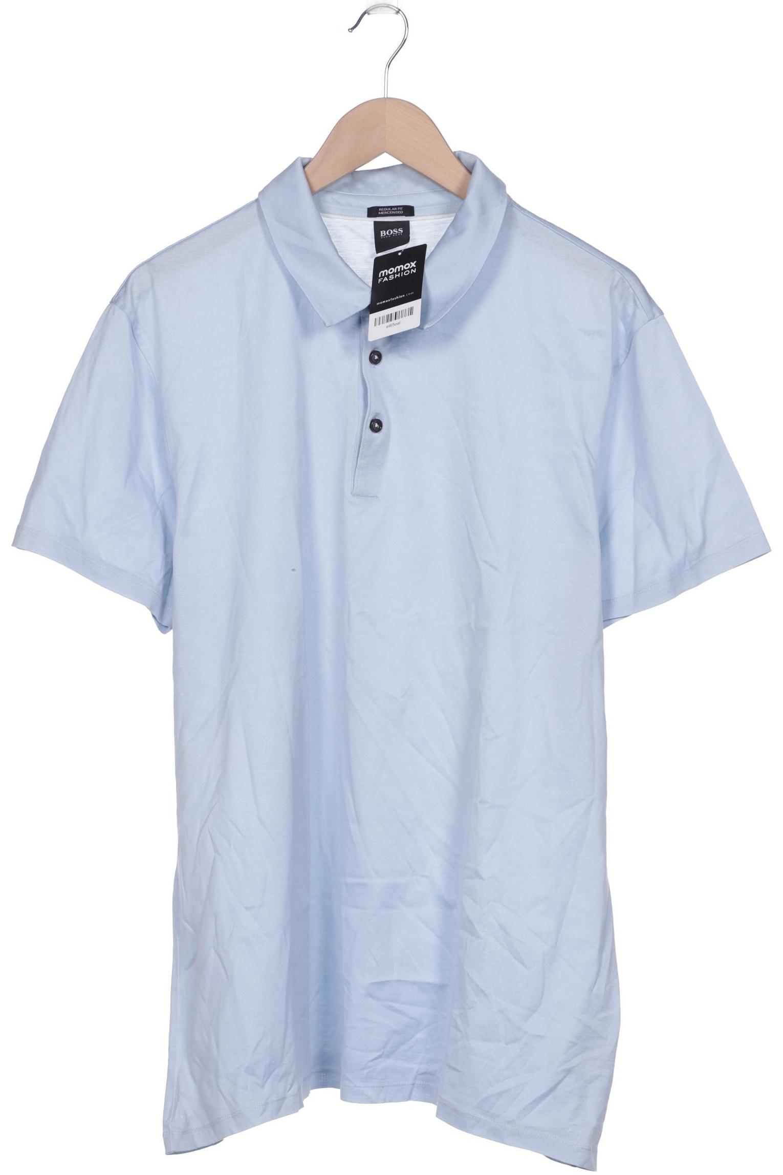 

Boss by Hugo Boss Herren Poloshirt, hellblau, Gr. 58
