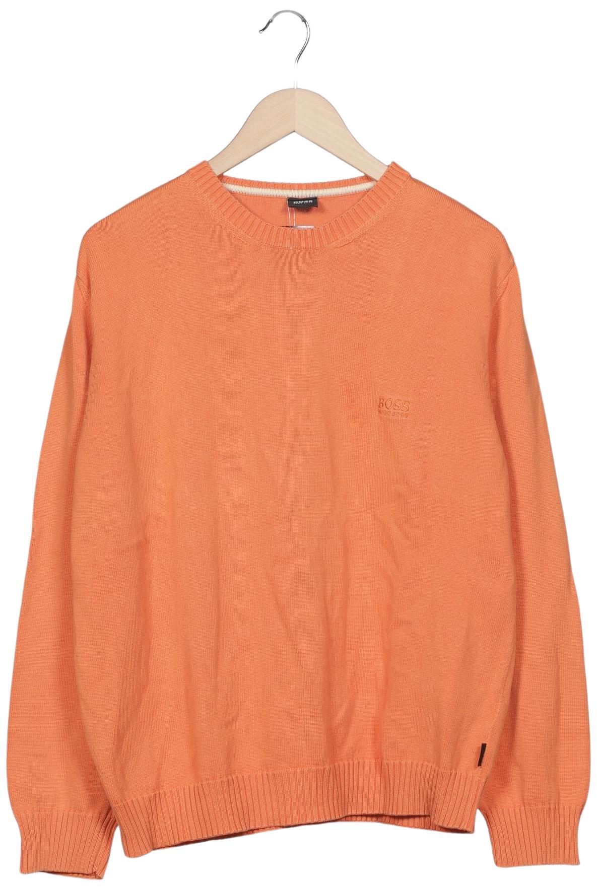 

Boss by Hugo Boss Herren Pullover, orange, Gr. 46