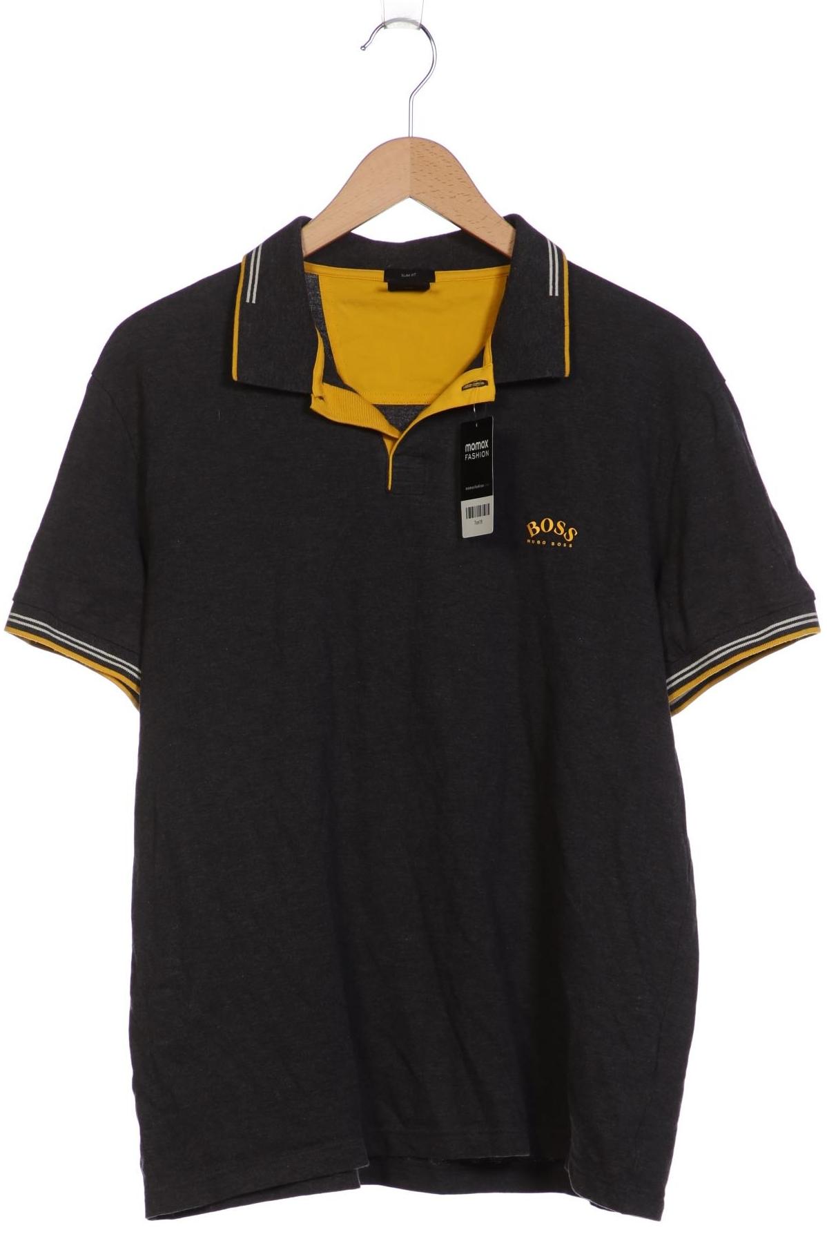 

Boss by Hugo Boss Herren Poloshirt, grau, Gr. 56