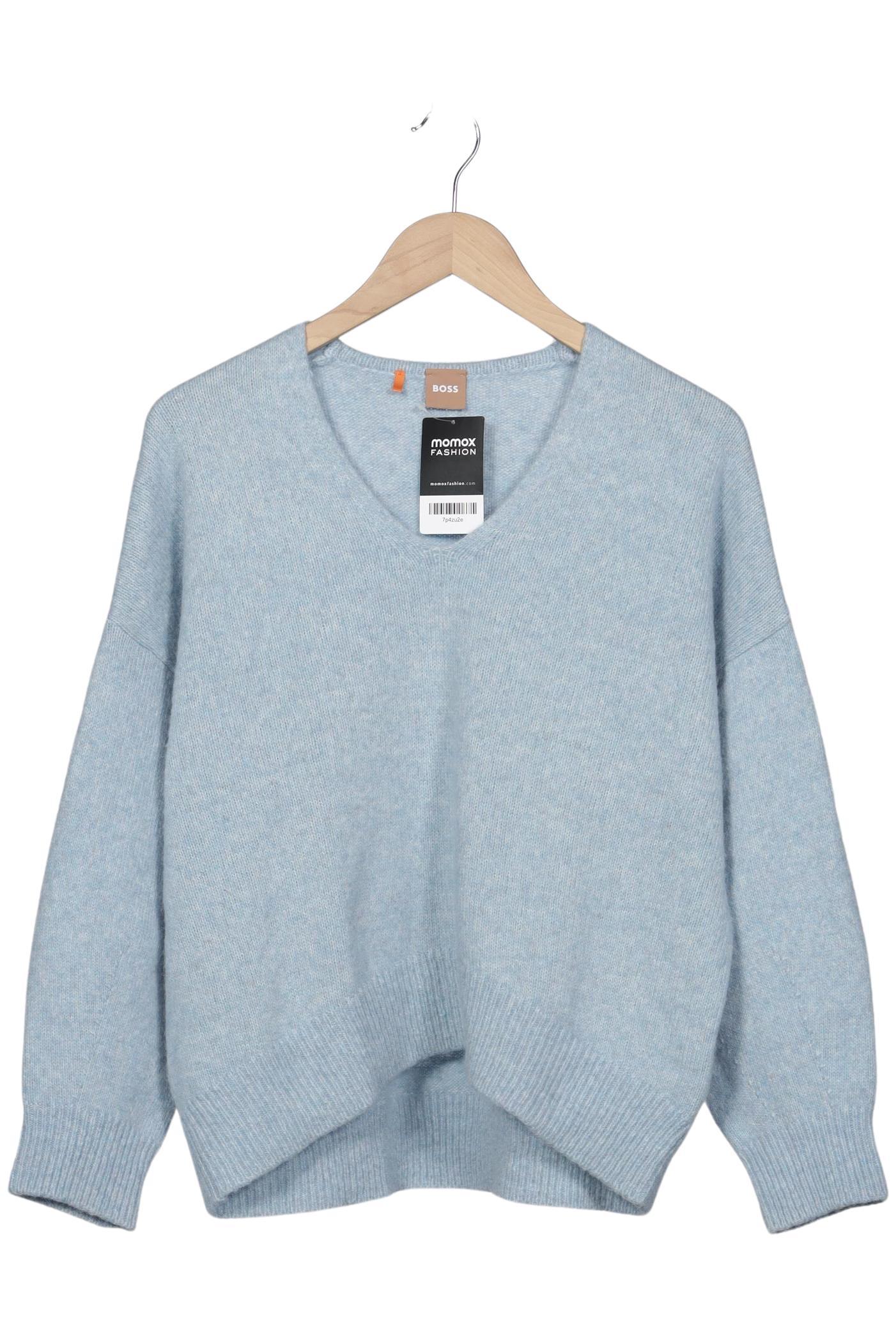 

Boss by Hugo Boss Damen Pullover, blau, Gr. 34