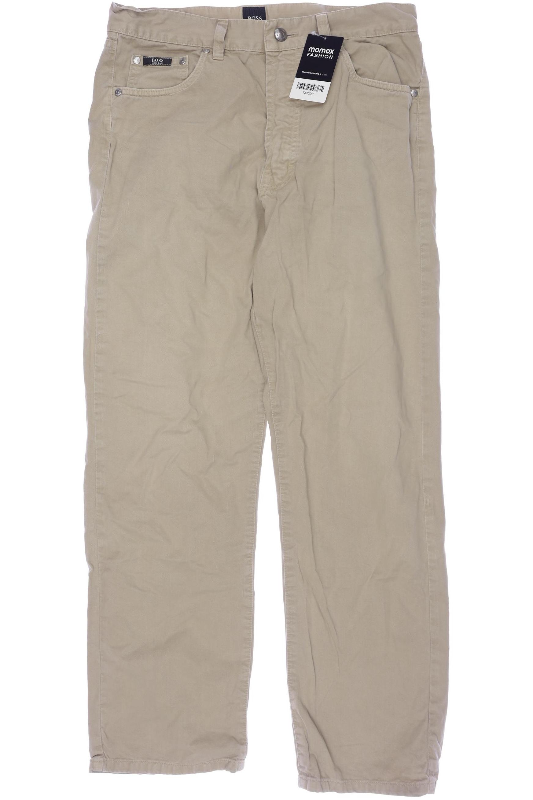 

Boss by Hugo Boss Herren Stoffhose, beige, Gr. 33
