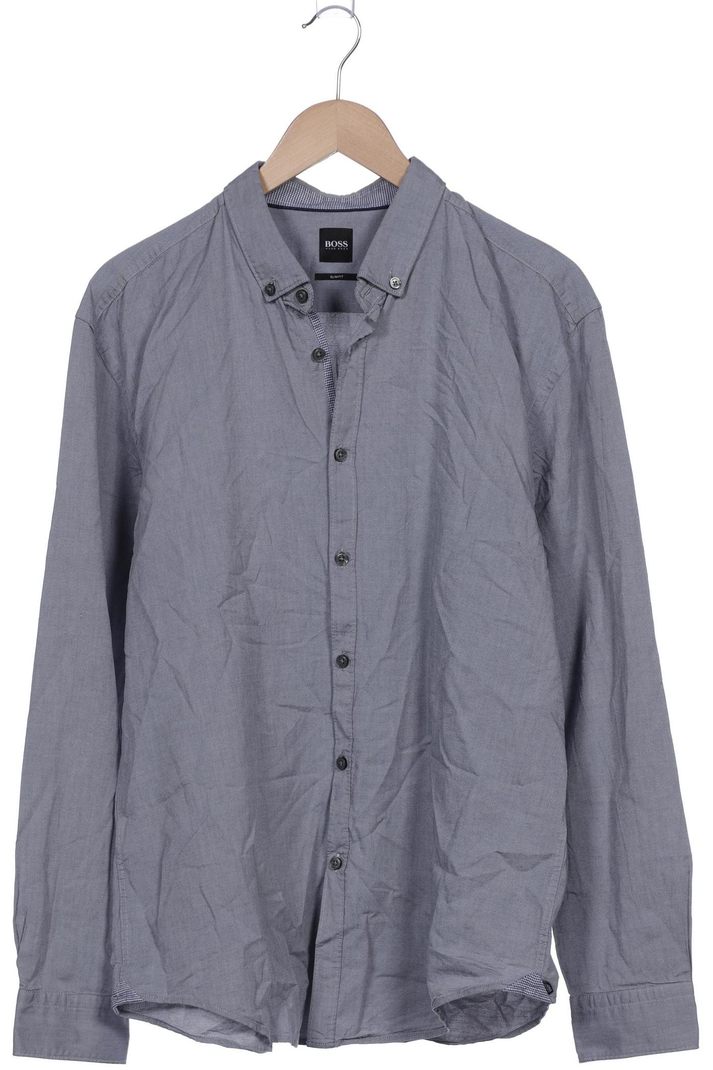 

Boss by Hugo Boss Herren Hemd, blau, Gr. 56