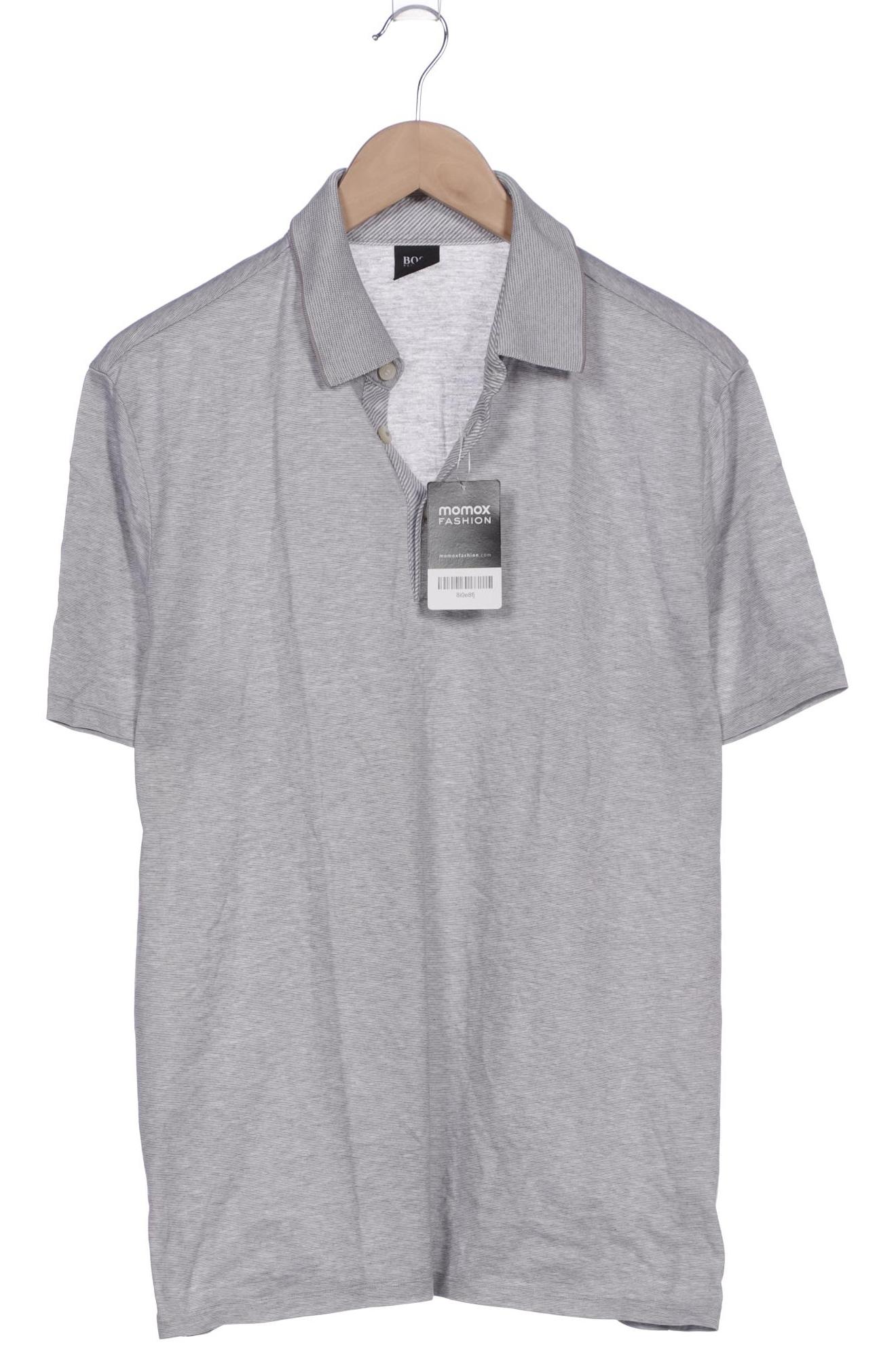 

Boss by Hugo Boss Herren Poloshirt, grau, Gr. 48