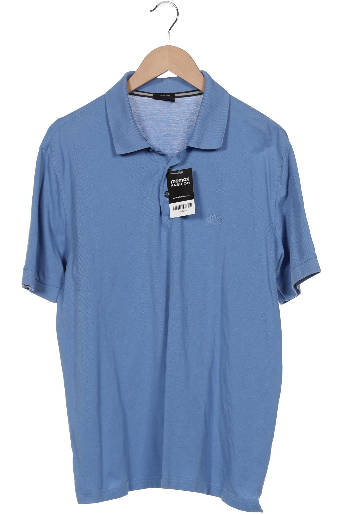 

Boss by Hugo Boss Herren Poloshirt, blau, Gr. 56