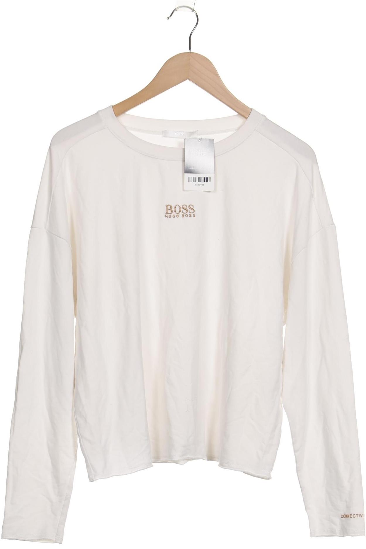 

Boss by Hugo Boss Damen Langarmshirt, cremeweiß, Gr. 46