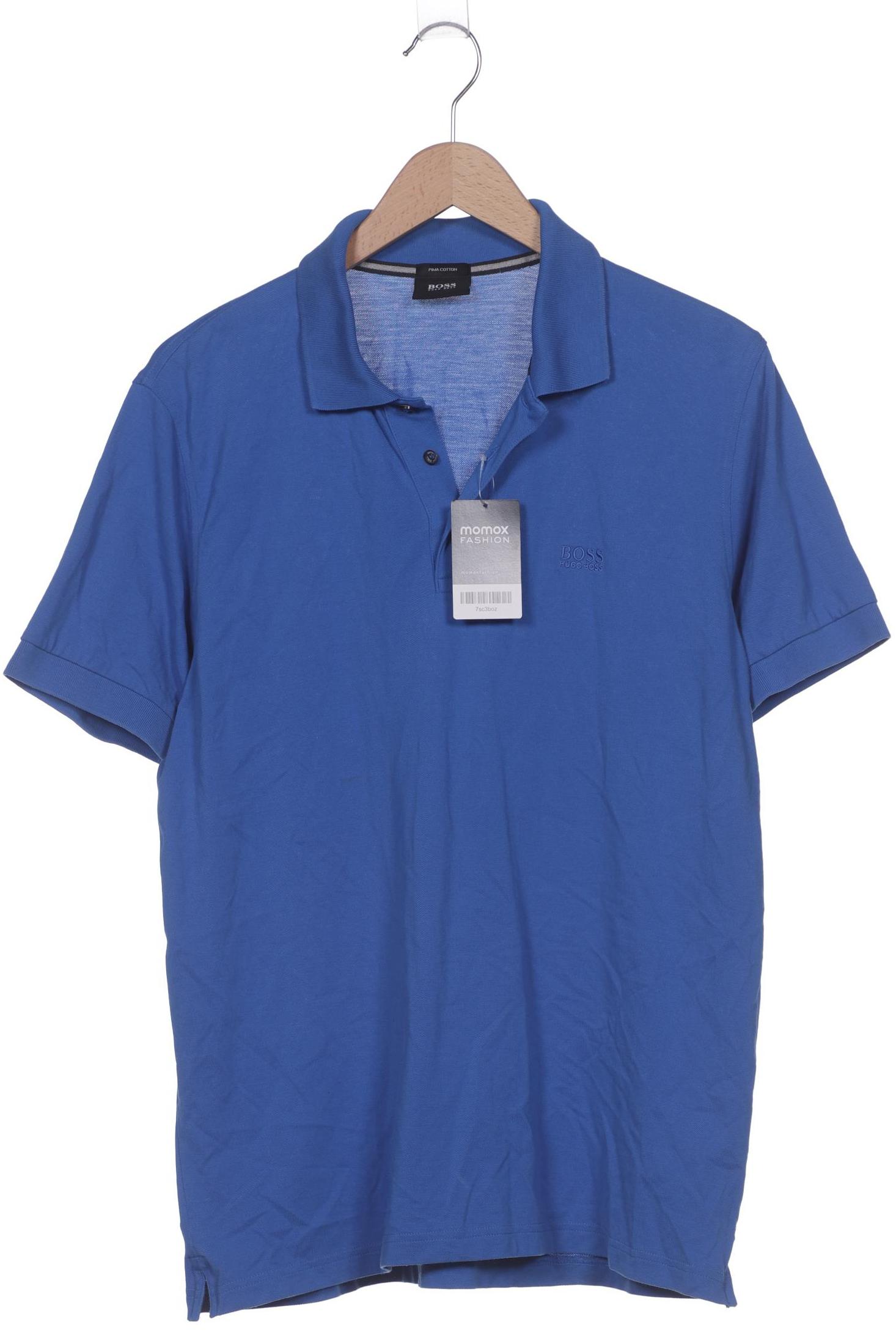 

Boss by Hugo Boss Herren Poloshirt, blau, Gr. 52