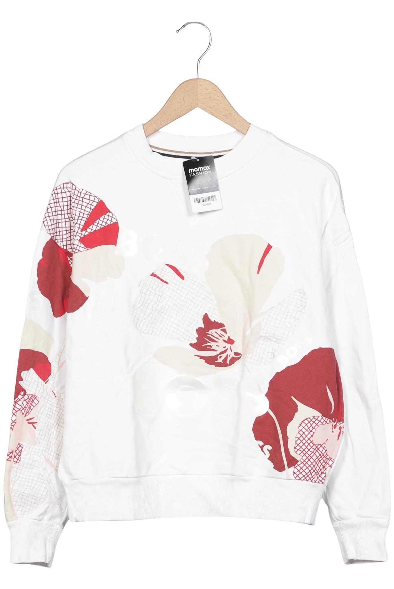 

Boss by Hugo Boss Damen Sweatshirt, weiß, Gr. 38