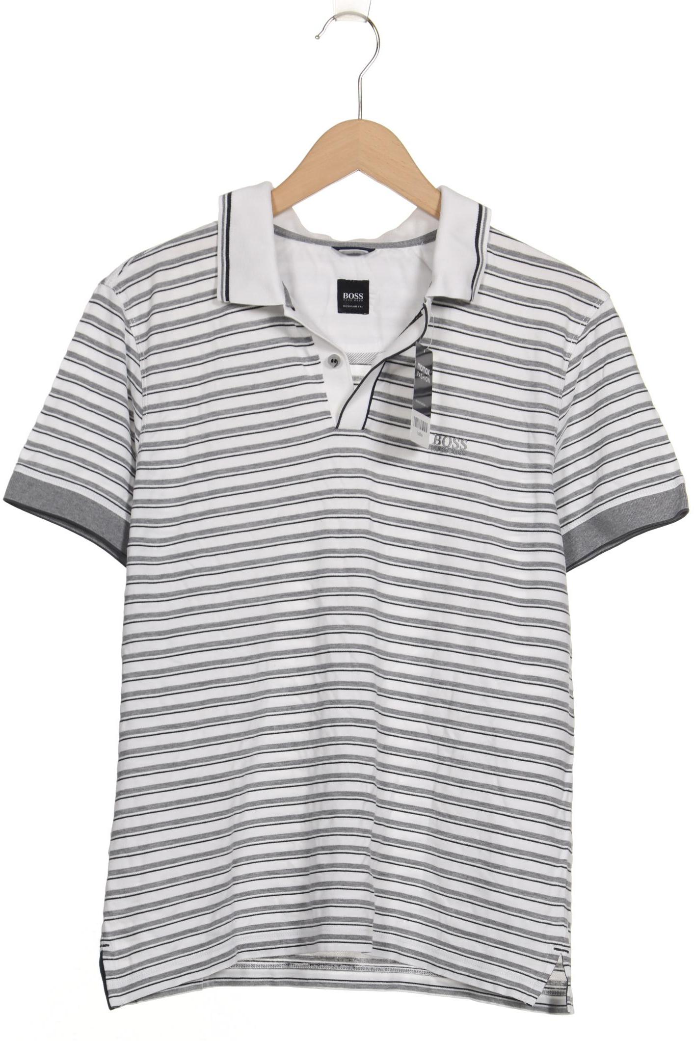 

Boss by Hugo Boss Herren Poloshirt, grau, Gr. 52