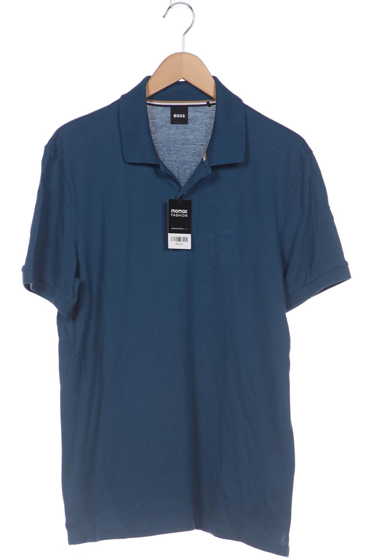 

Boss by Hugo Boss Herren Poloshirt, türkis, Gr. 54
