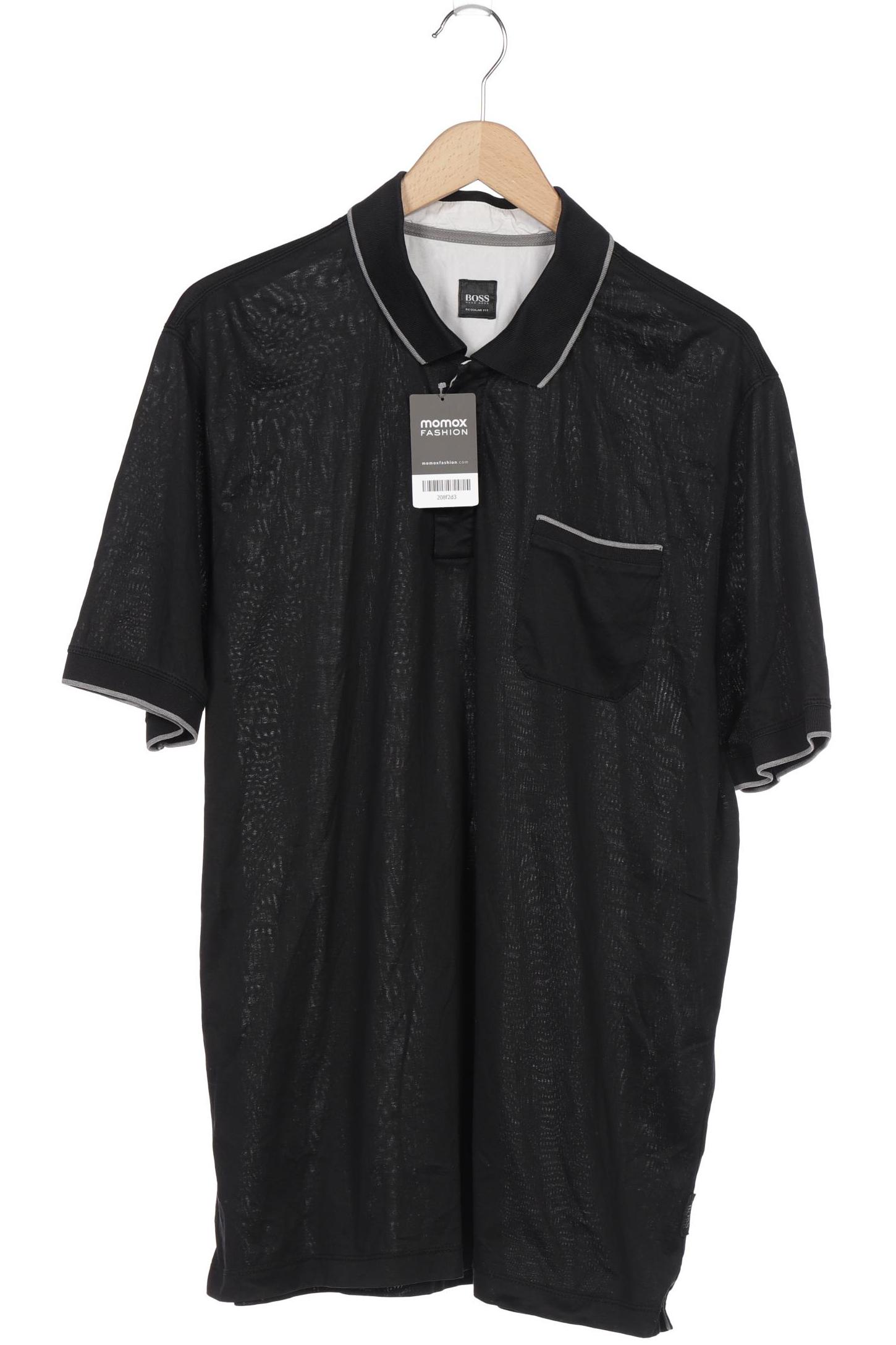 

Boss by Hugo Boss Herren Poloshirt, schwarz, Gr. 54