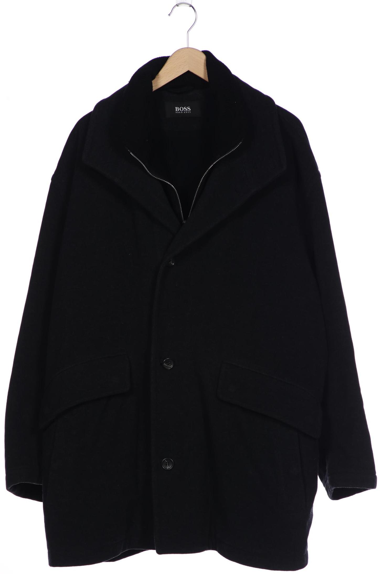 

Boss by Hugo Boss Herren Mantel, schwarz, Gr. 54