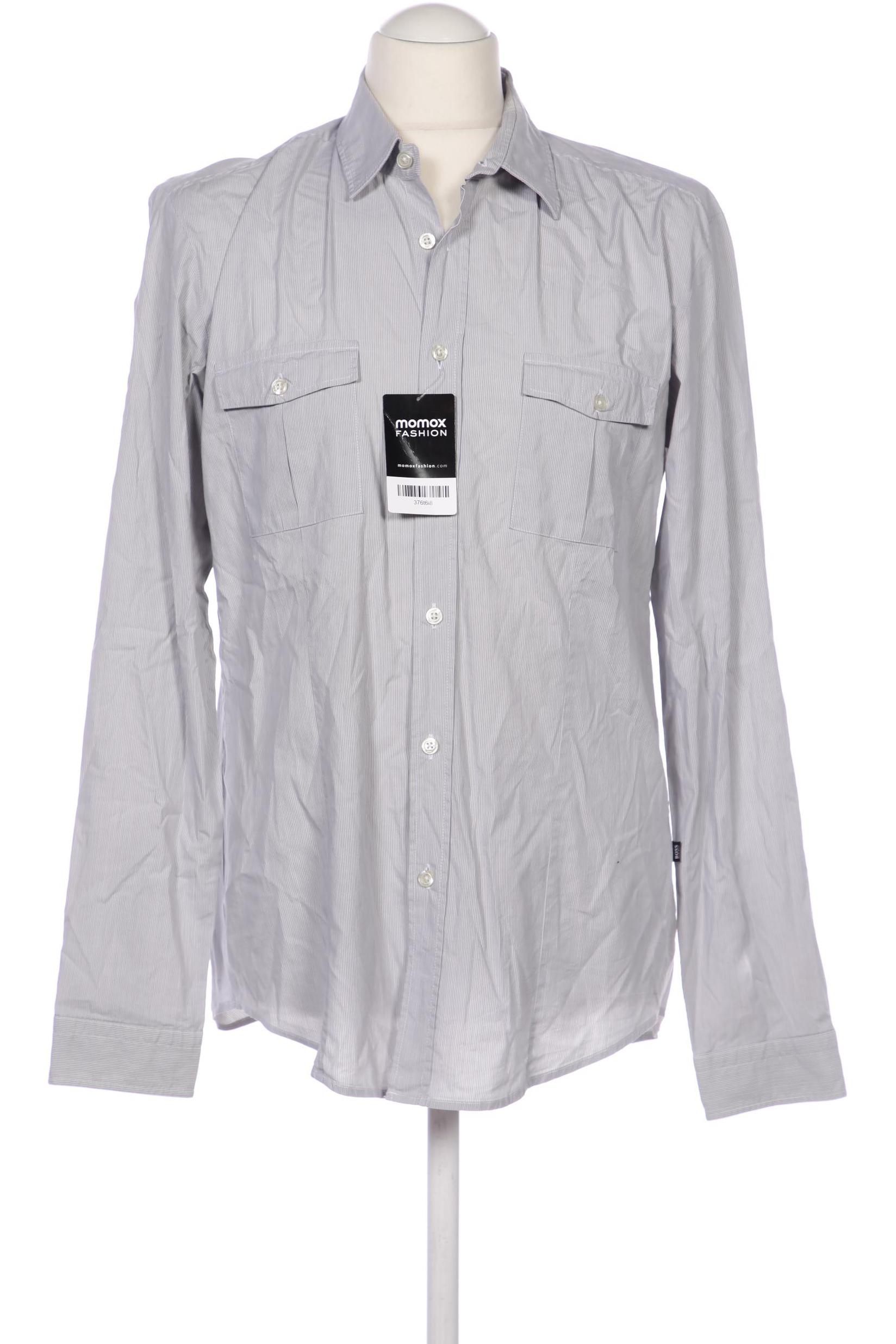 

Boss by Hugo Boss Herren Hemd, grau, Gr. 52