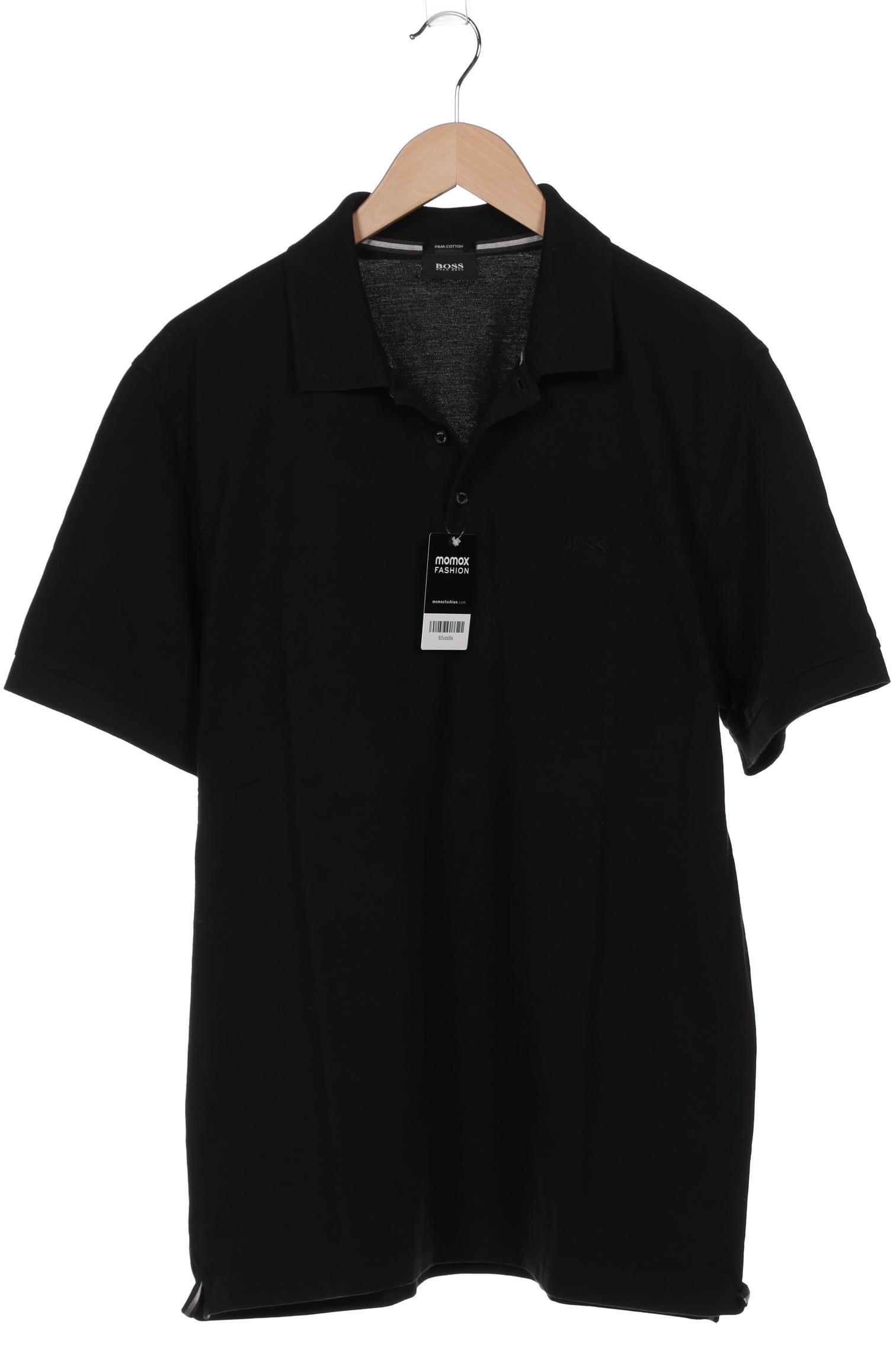 

Boss by Hugo Boss Herren Poloshirt, schwarz, Gr. 56