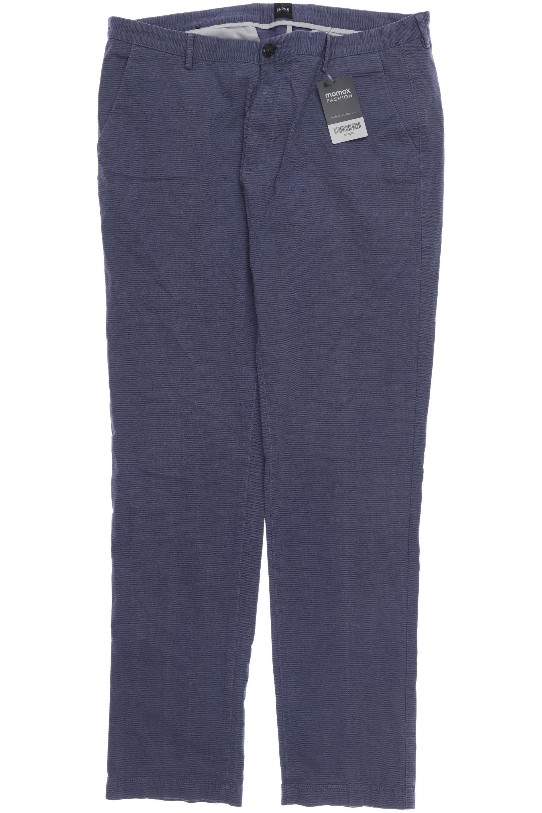 

Boss by Hugo Boss Herren Stoffhose, blau, Gr. 52