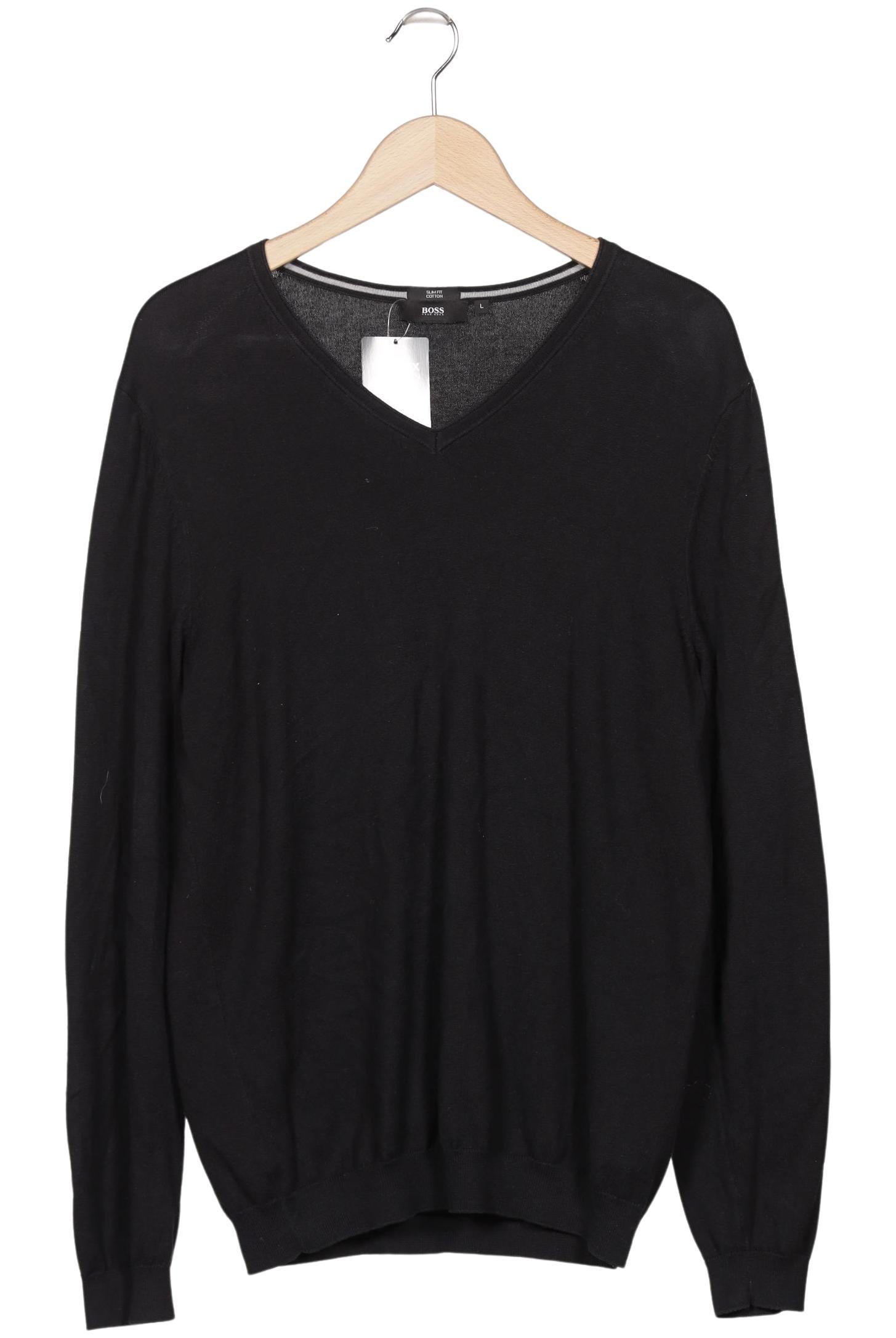 

Boss by Hugo Boss Herren Pullover, schwarz, Gr. 52