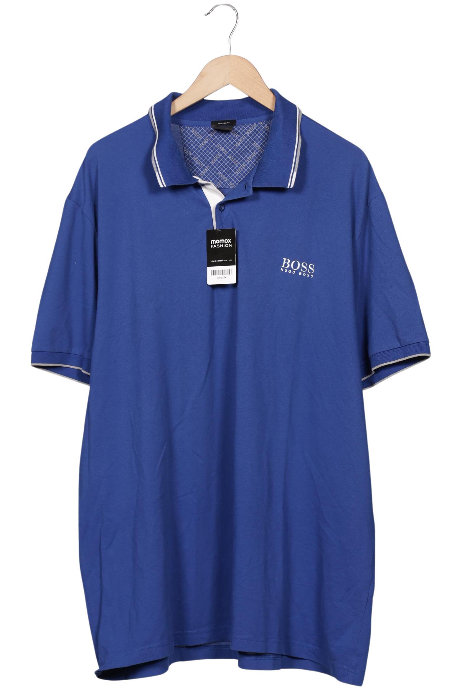 

Boss by Hugo Boss Herren Poloshirt, blau, Gr. 62