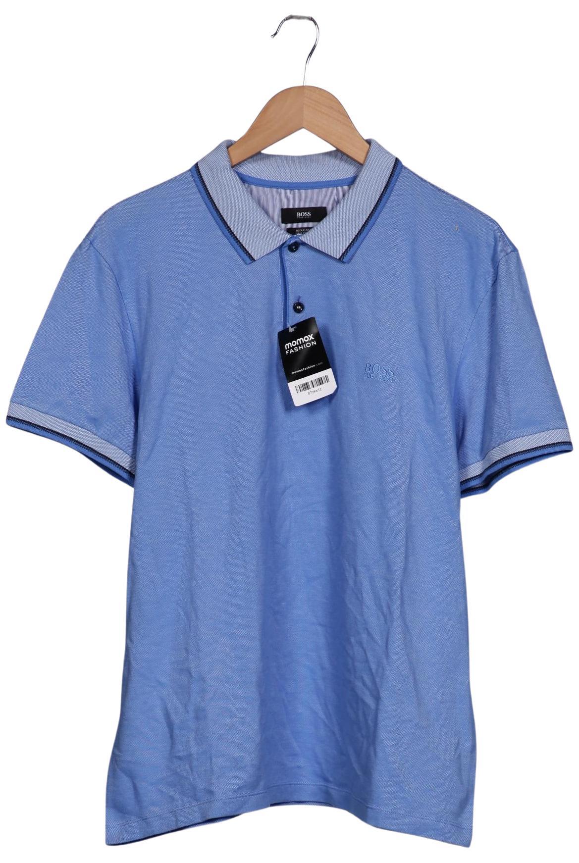 

Boss by Hugo Boss Herren Poloshirt, blau, Gr. 56