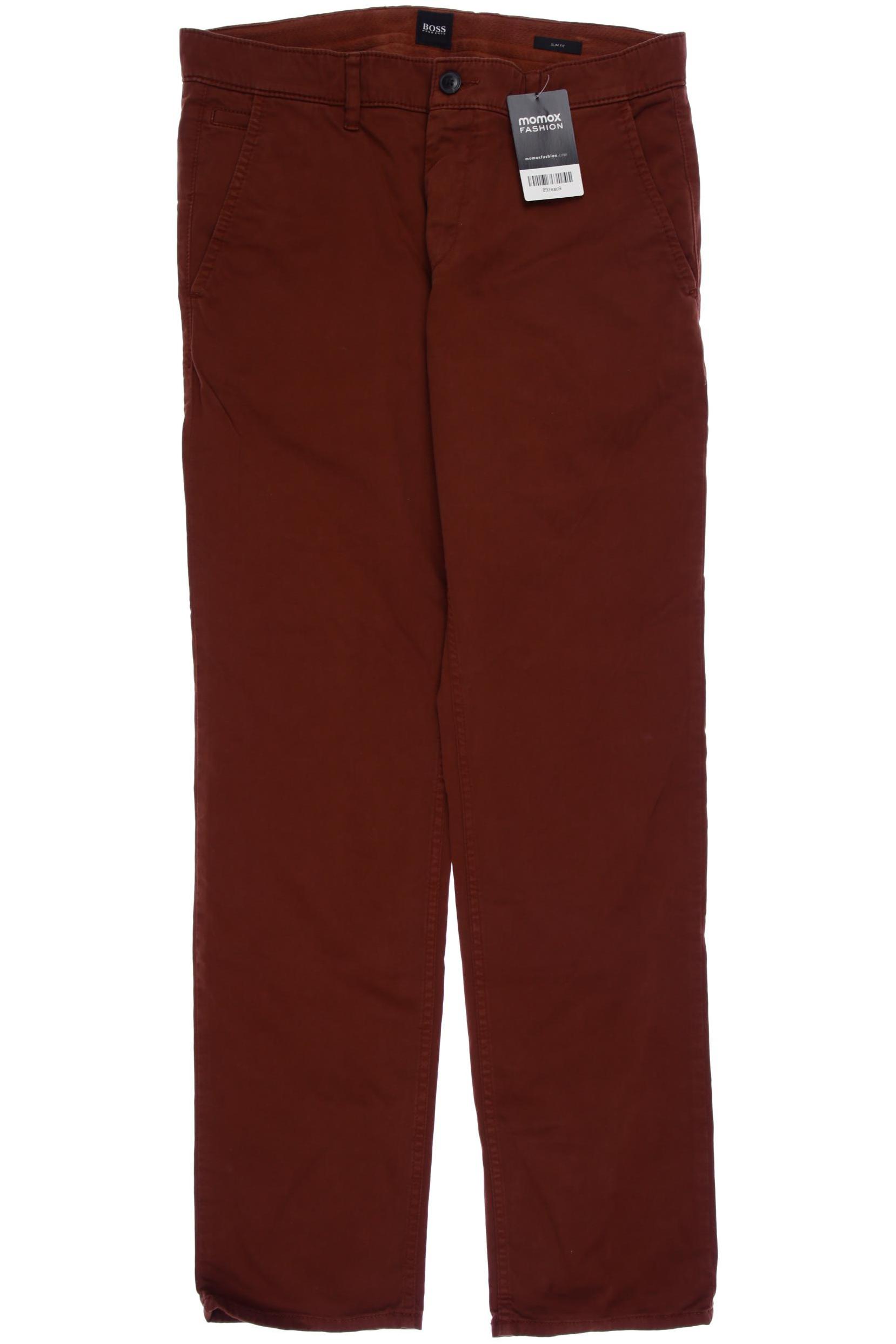 

Boss by Hugo Boss Herren Stoffhose, rot, Gr. 33
