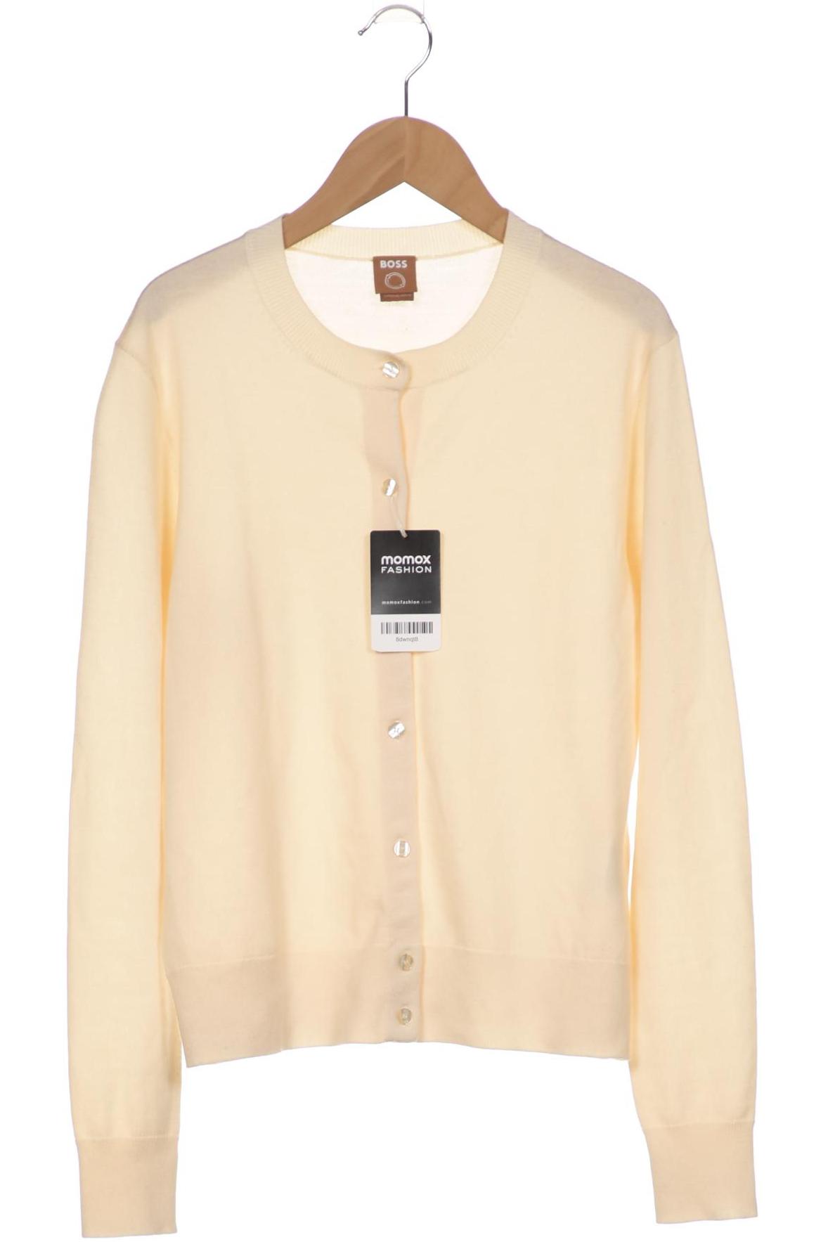 

Boss by Hugo Boss Damen Strickjacke, cremeweiß, Gr. 38