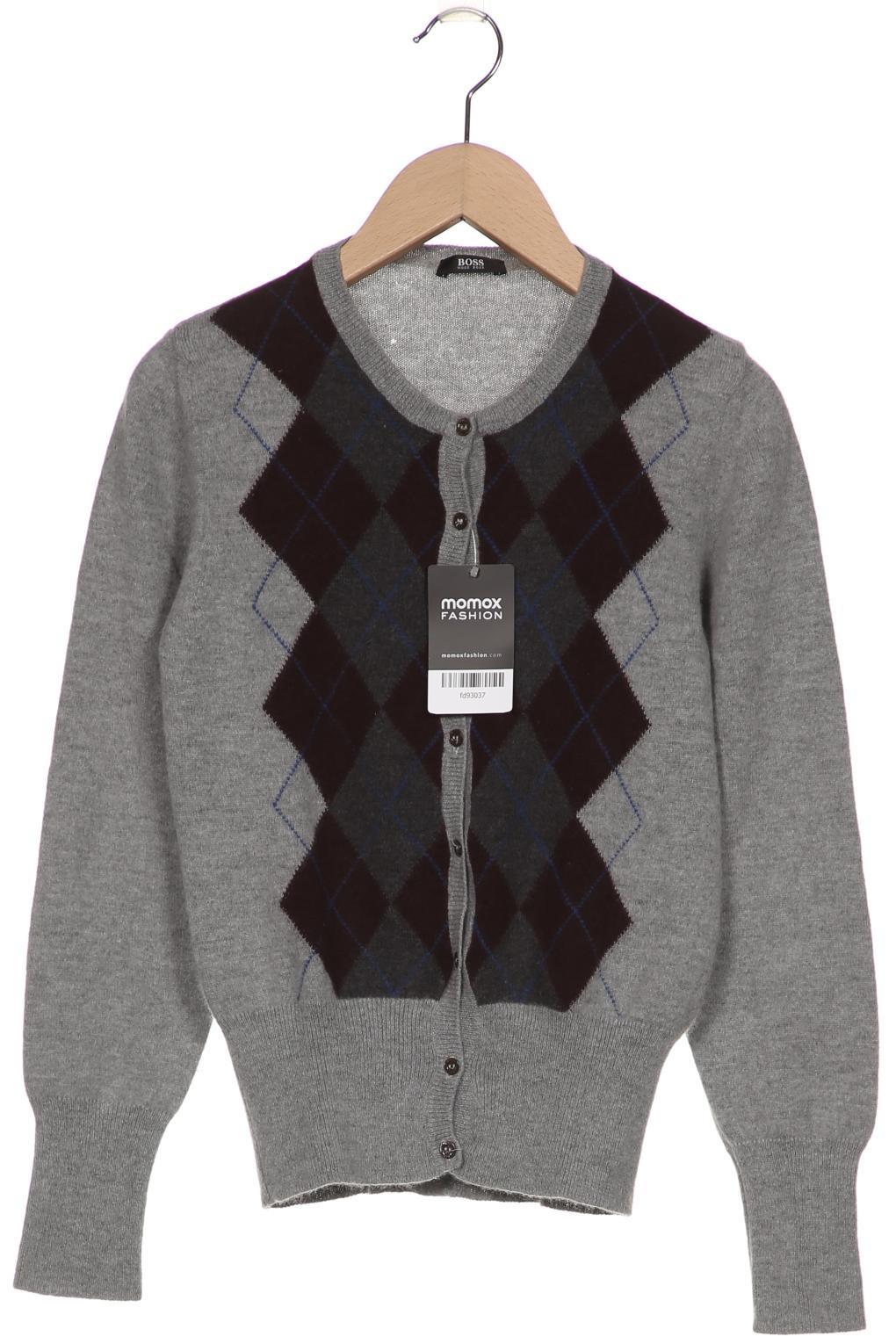 

Boss by Hugo Boss Damen Strickjacke, grau, Gr. 38