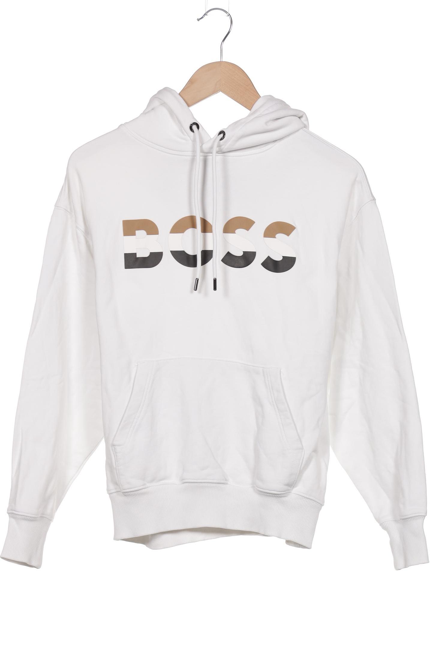 

Boss by Hugo Boss Damen Kapuzenpullover, weiß, Gr. 38
