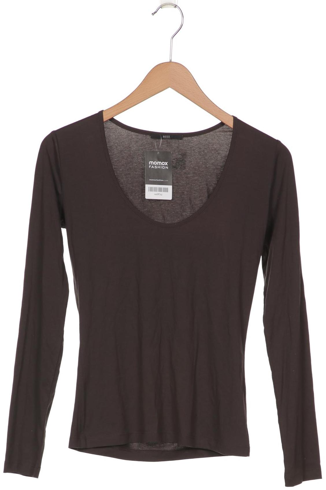 

Boss by Hugo Boss Damen Langarmshirt, grau, Gr. 36